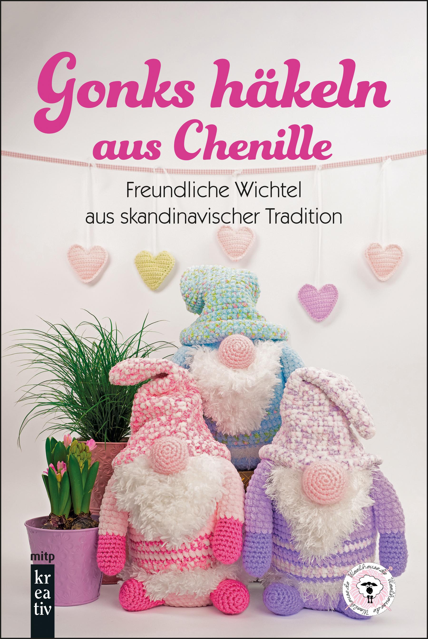 Vorderes Coverbild Wichtel häkeln aus Chenille