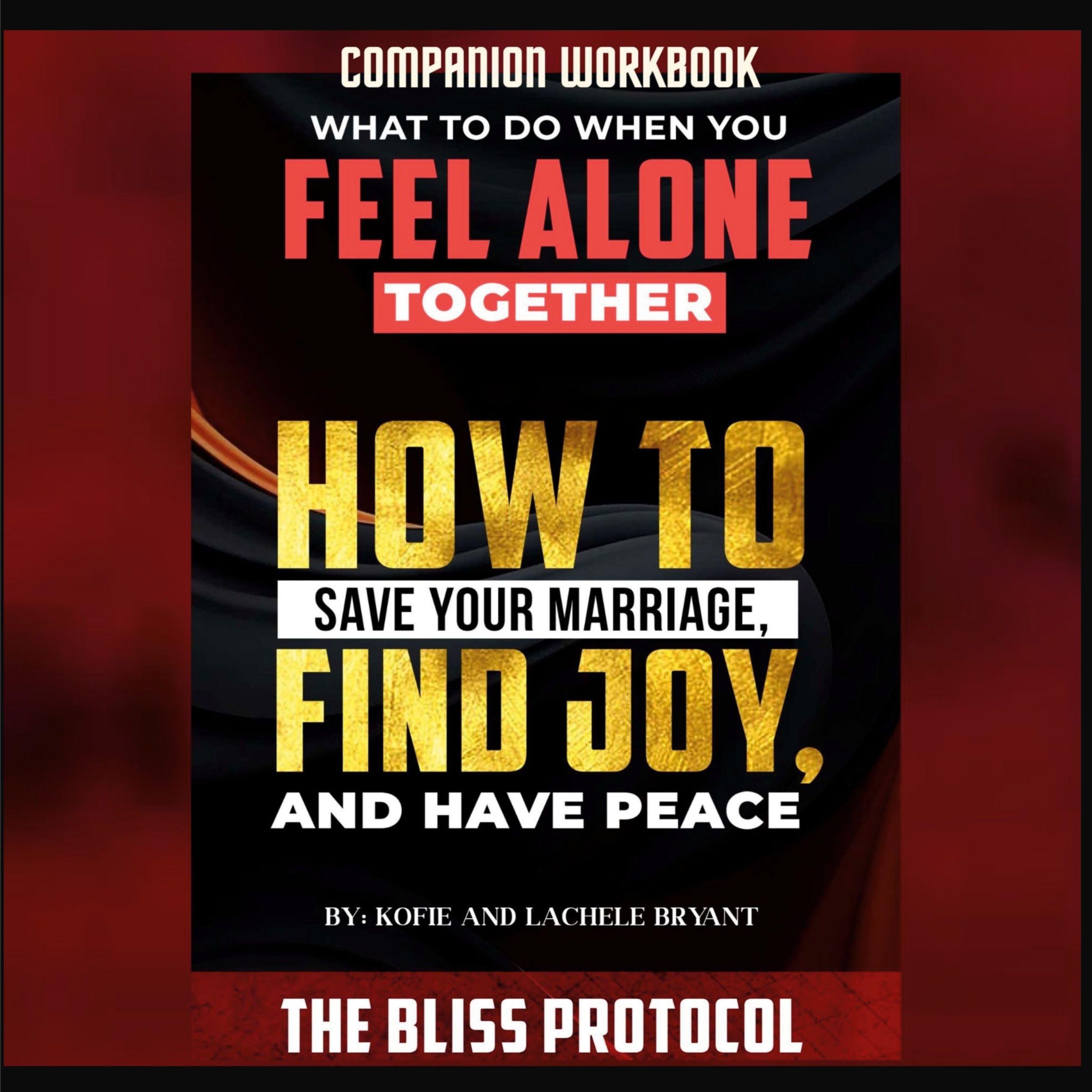 Vorderes Coverbild Companion Workbook - The Bliss Protocol