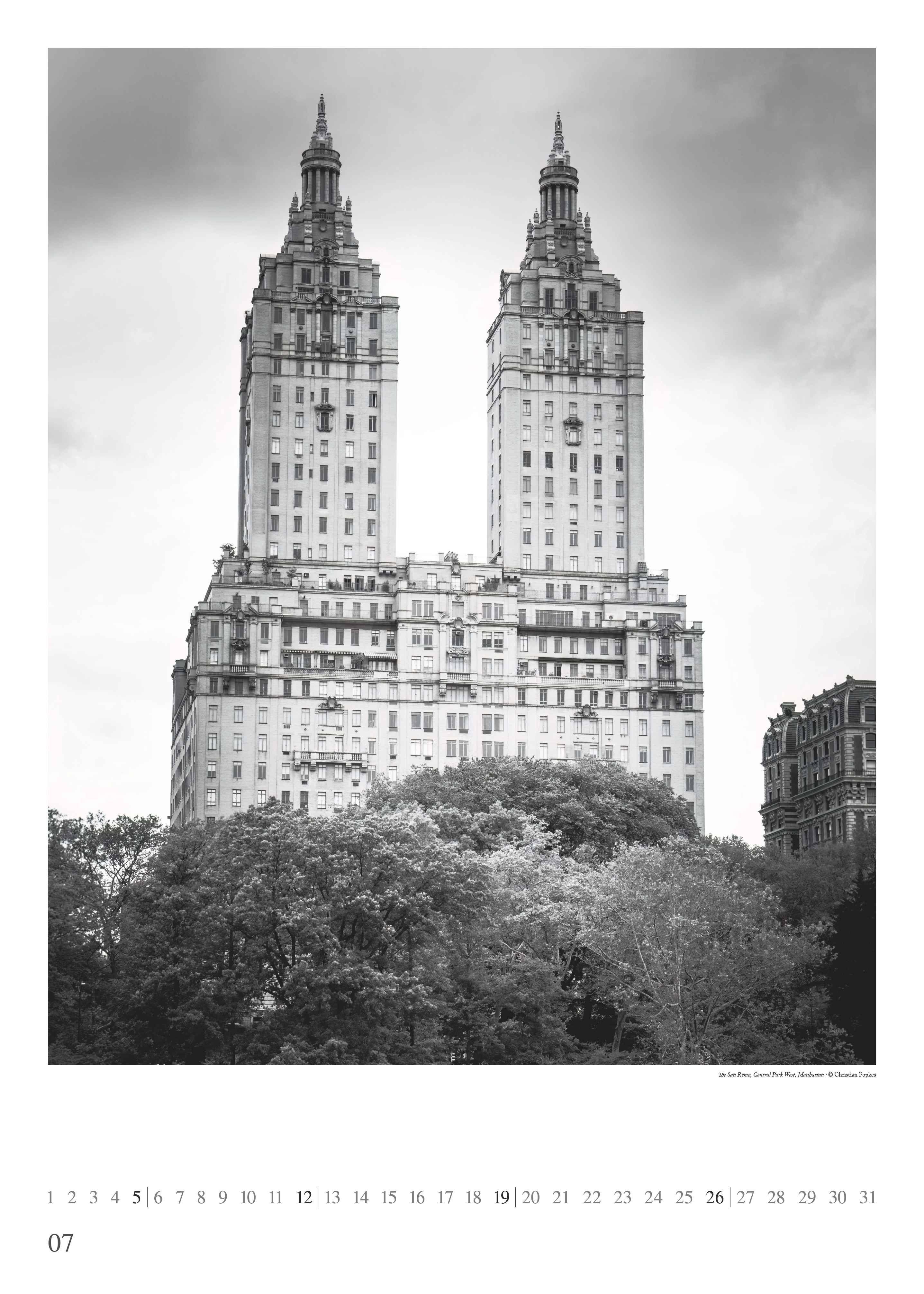 Beispielinhalt (Bild) New York 2026 - Foto-Kalender - Poster-Kalender - 50x70 - Stadt - City