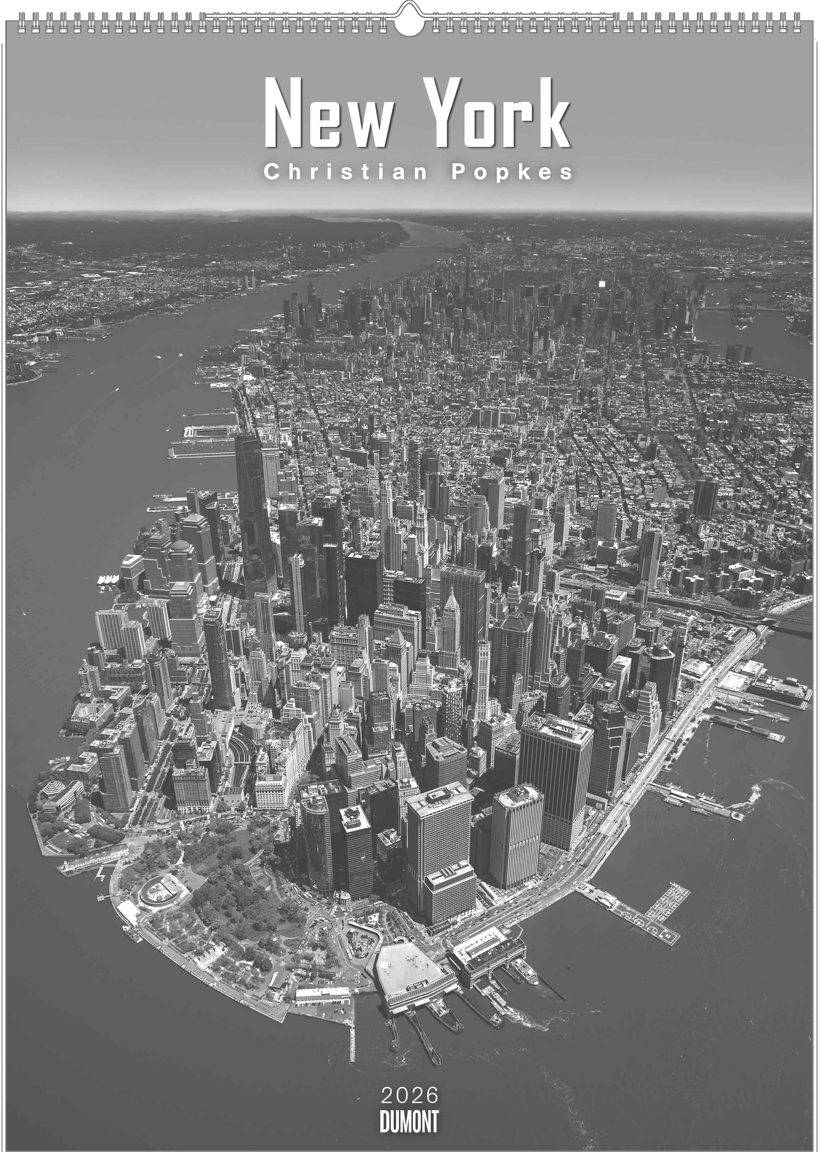 Vorderes Coverbild New York 2026 - Foto-Kalender - Poster-Kalender - 50x70 - Stadt - City