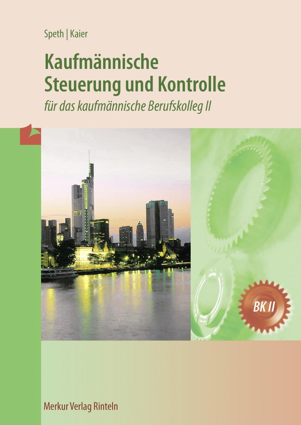 Vorderes Coverbild Kaufmännische Steuerung und Kontrolle