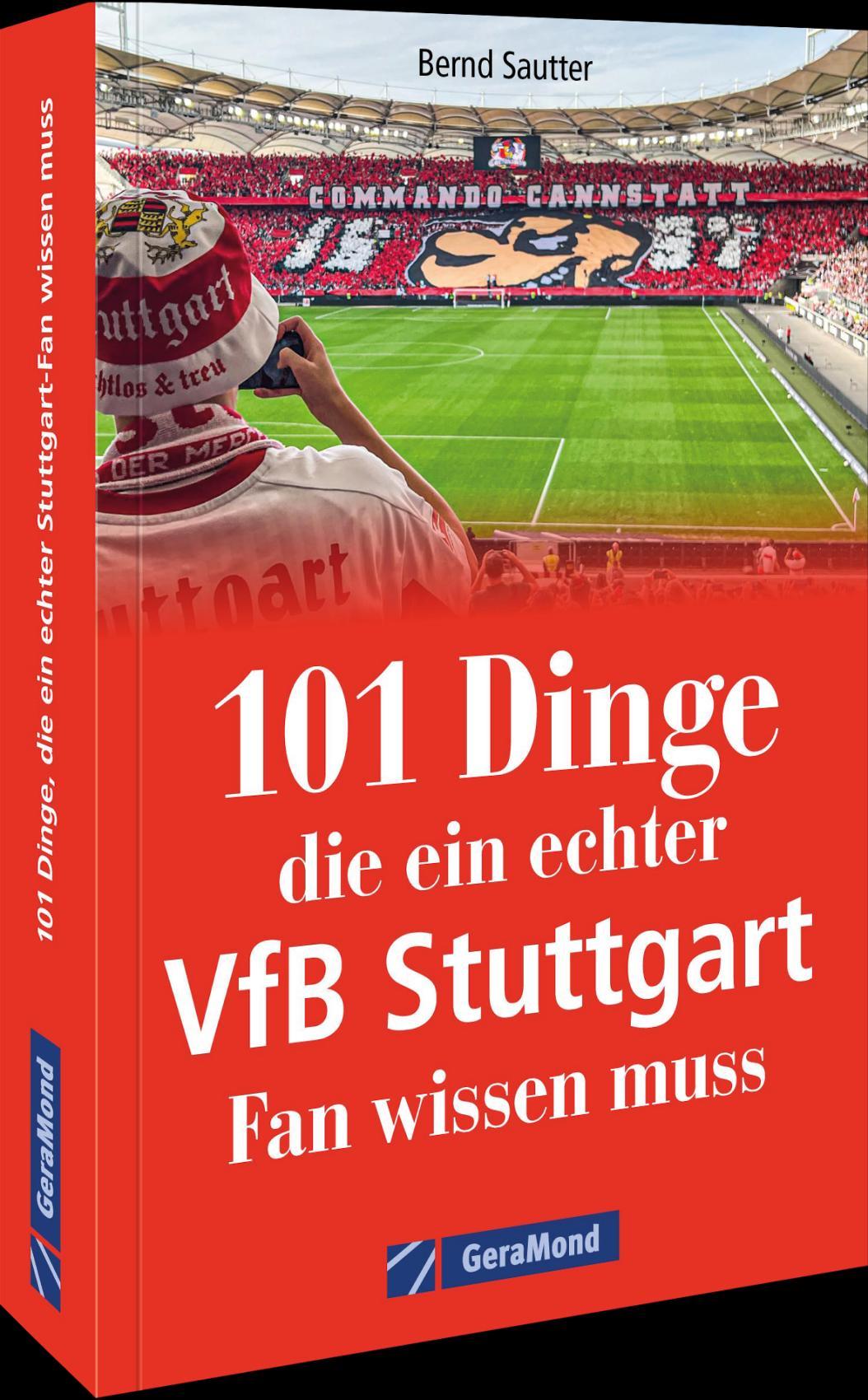 Vorderes Coverbild 101 Dinge, die ein echter VfB Stuttgart Fan wissen muss