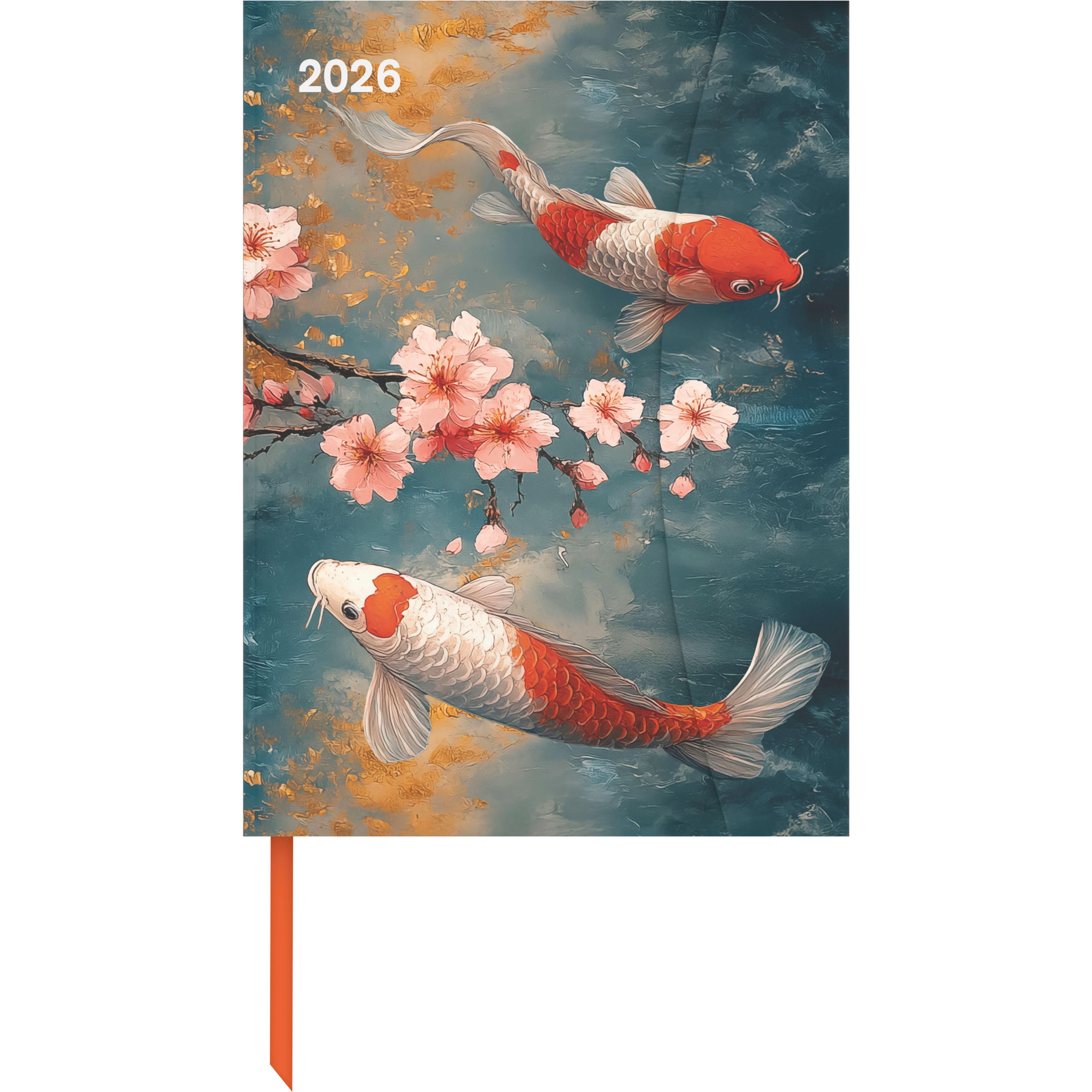 Vorderes Coverbild Japanese Papers 2026 - Diary - Buchkalender - Taschenkalender - 16x22