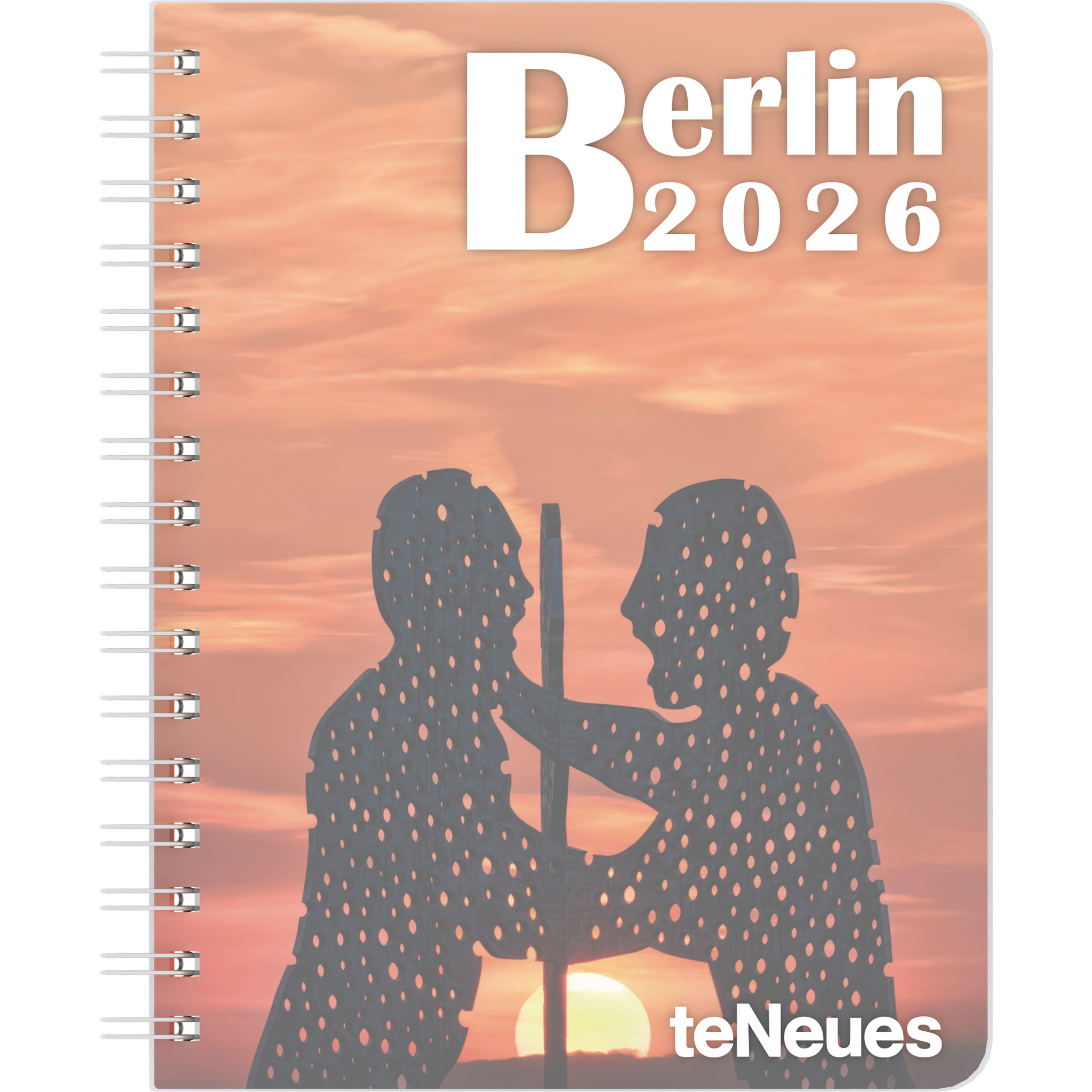 Vorderes Coverbild Berlin 2026 - Diary - Buchkalender - Taschenkalender - 16,5x21,6