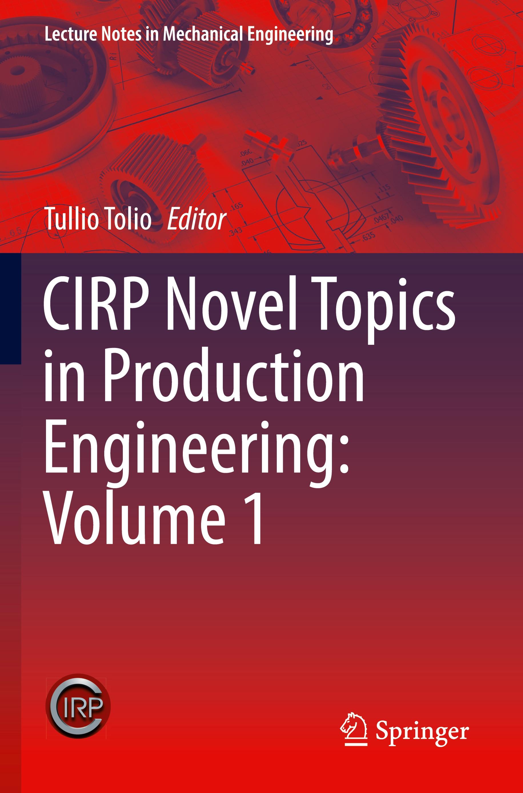 Vorderes Coverbild CIRP Novel Topics in Production Engineering: Volume 1