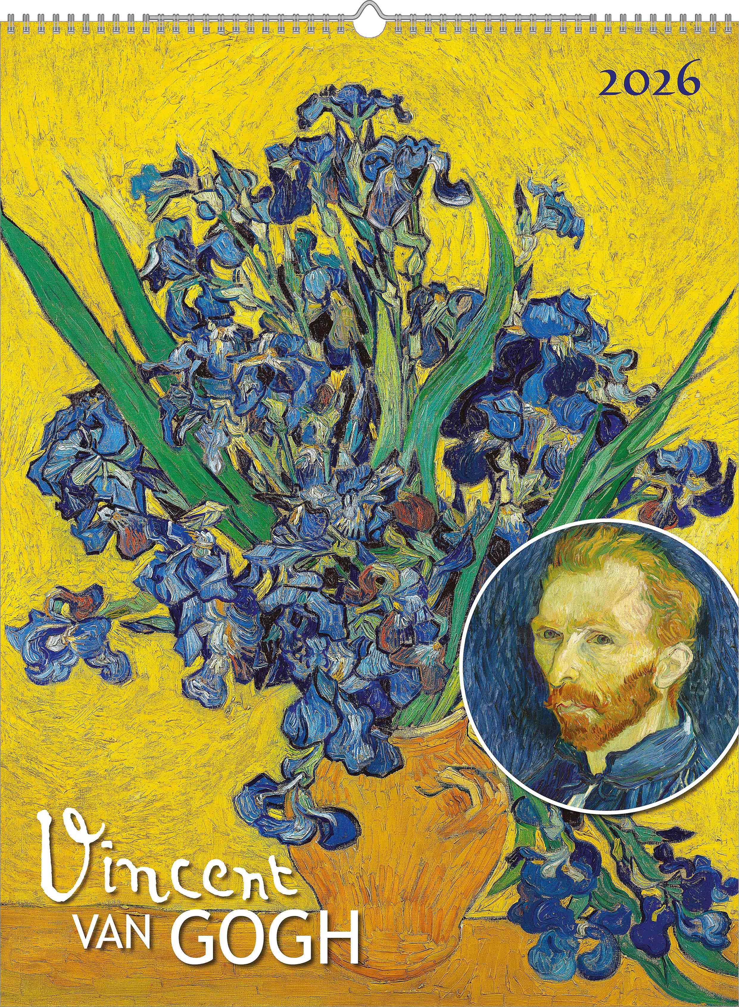 Vorderes Coverbild Vincent van Gogh 2026 - Bild-Kalender 42x56 cm - Kunst-Kalender - Wand-Kalender - Malerei - Alpha Edition