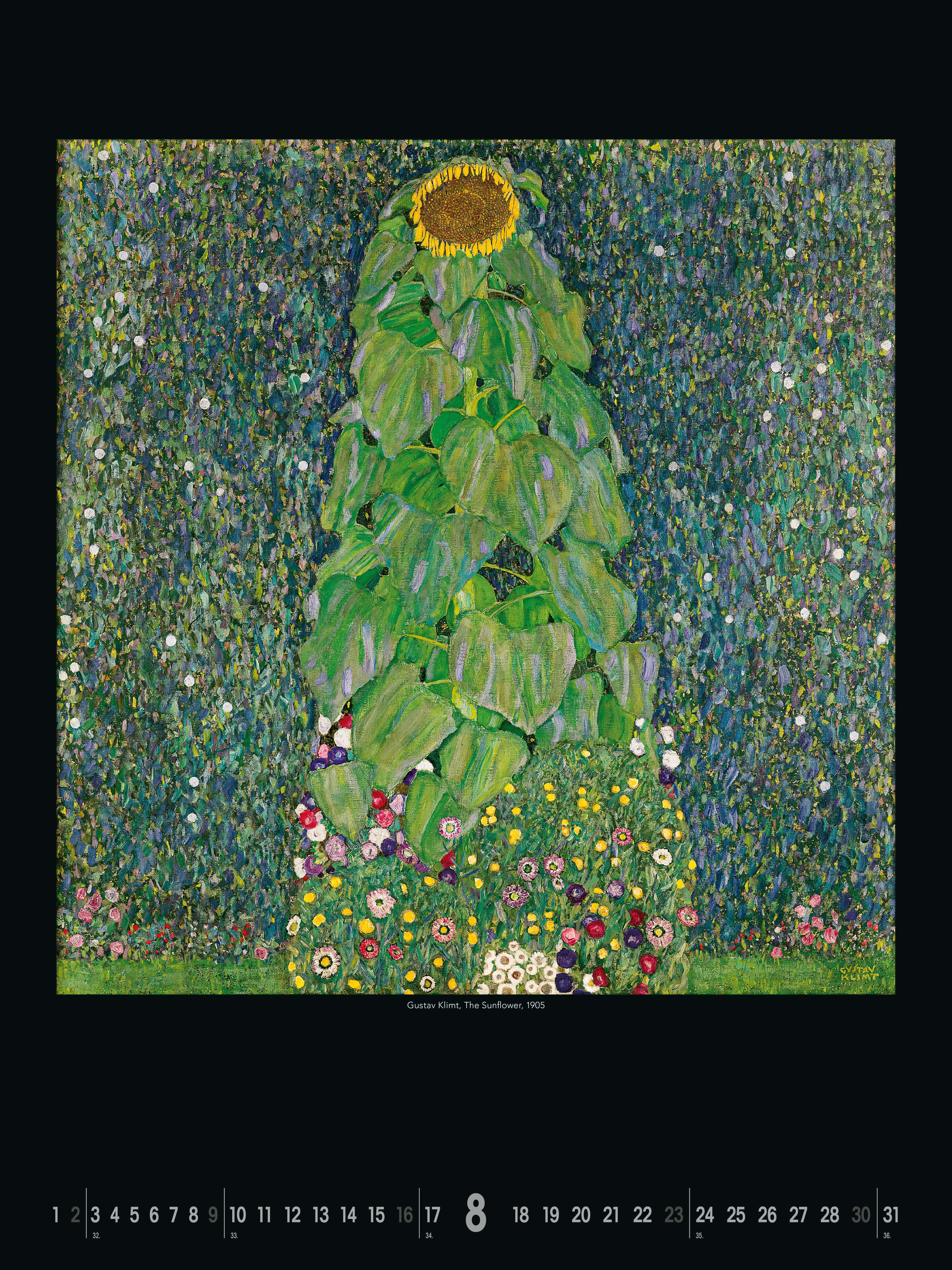 Beispielinhalt (Bild) Gustav Klimt 2026 - Bild-Kalender 42x56 cm - Kunst-Kalender - Wand-Kalender - Malerei - Alpha Edition