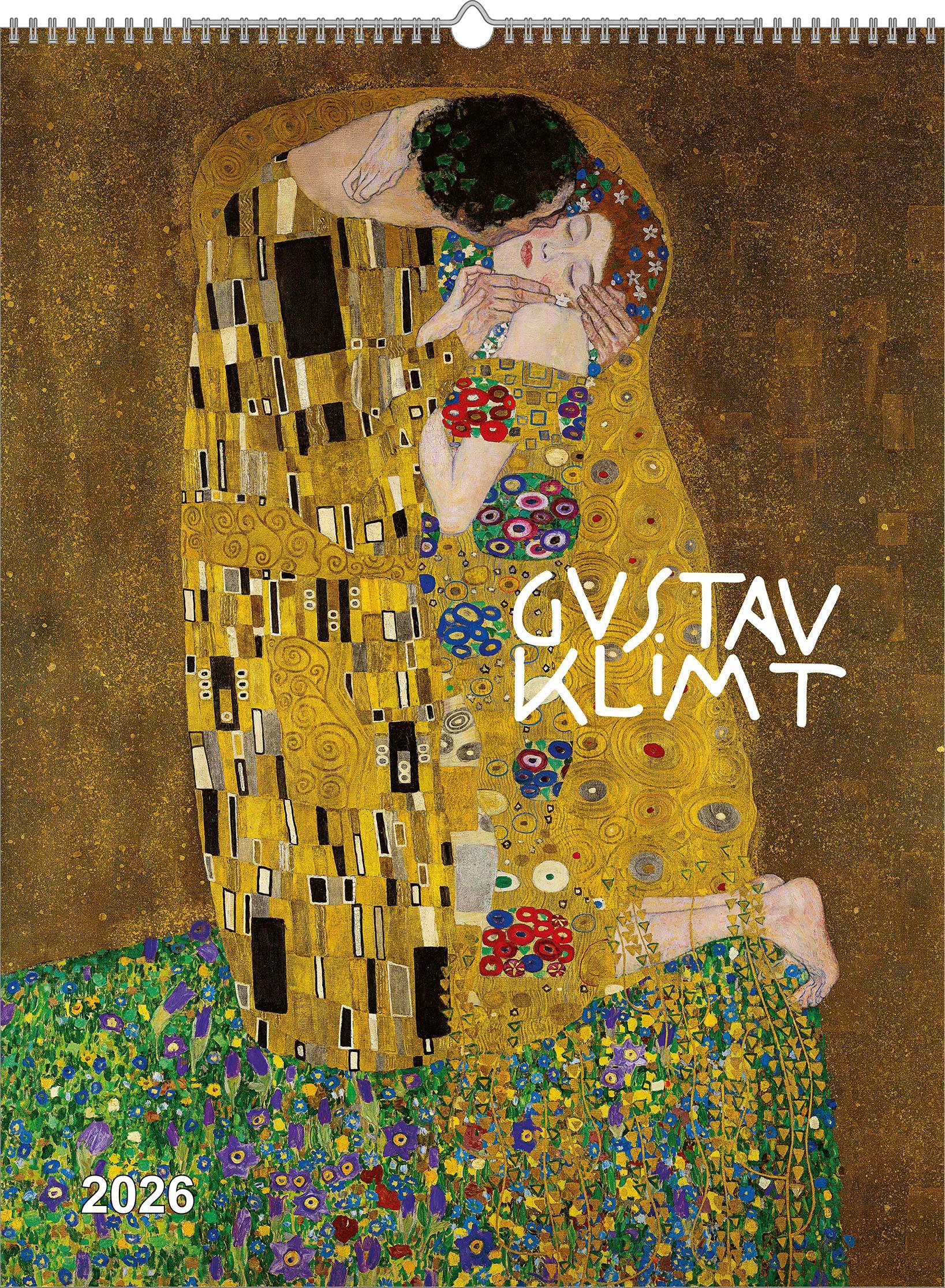 Vorderes Coverbild Gustav Klimt 2026 - Bild-Kalender 42x56 cm - Kunst-Kalender - Wand-Kalender - Malerei - Alpha Edition
