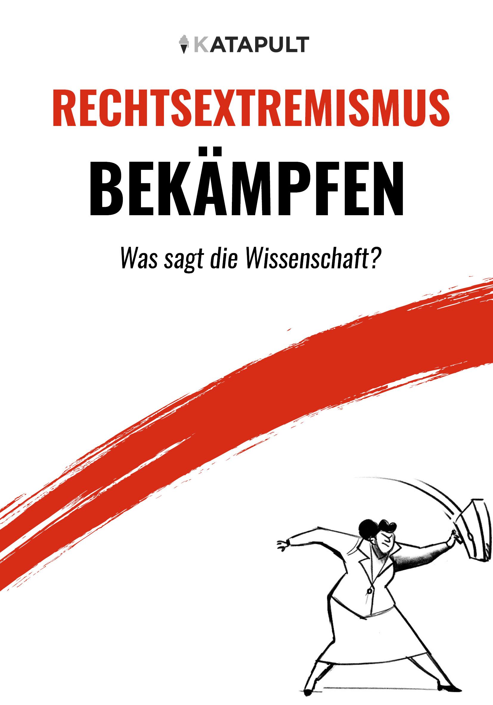 Vorderes Coverbild Rechtsextremismus bekämpfen