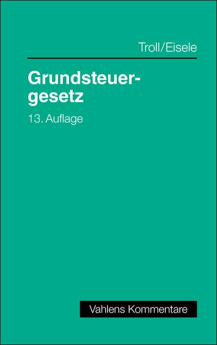 Vorderes Coverbild Grundsteuergesetz