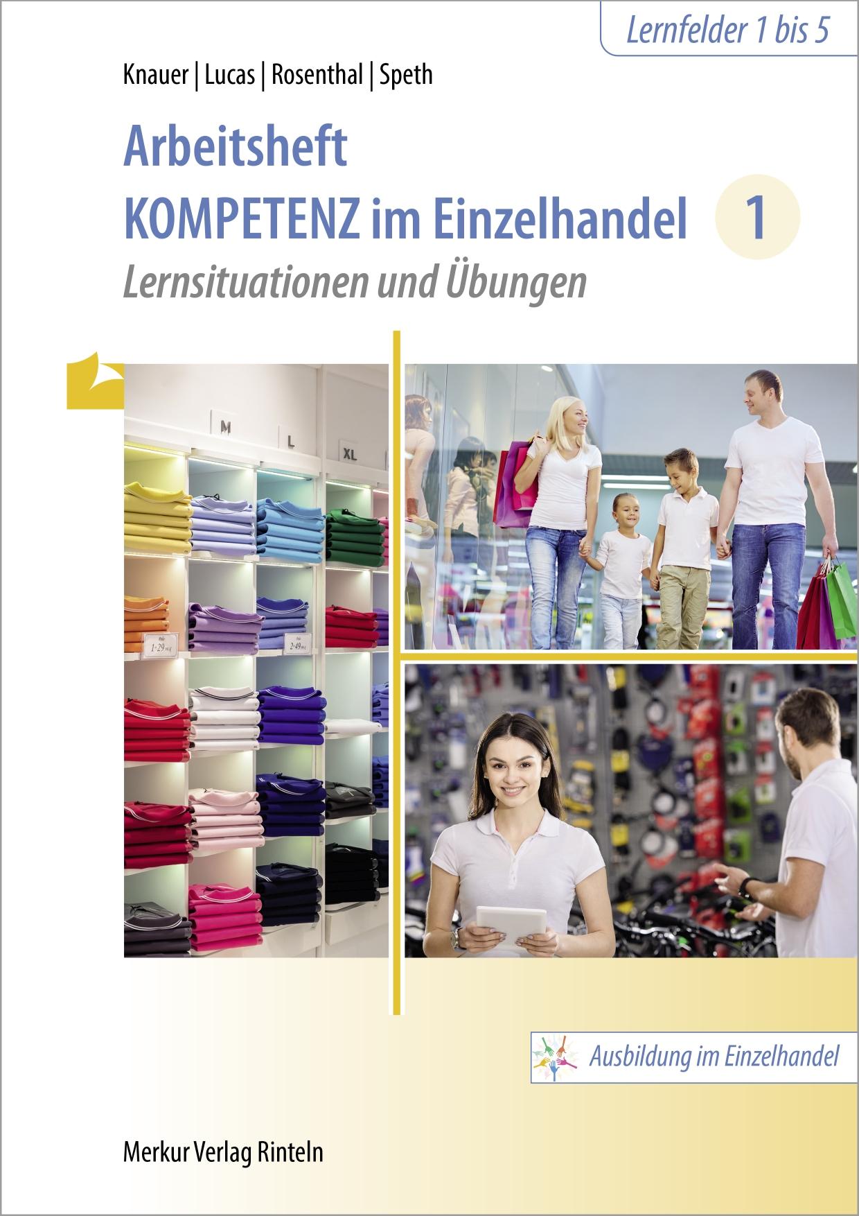 Vorderes Coverbild Kompetenz im Einzelhandel 1 Arbeitsheft
