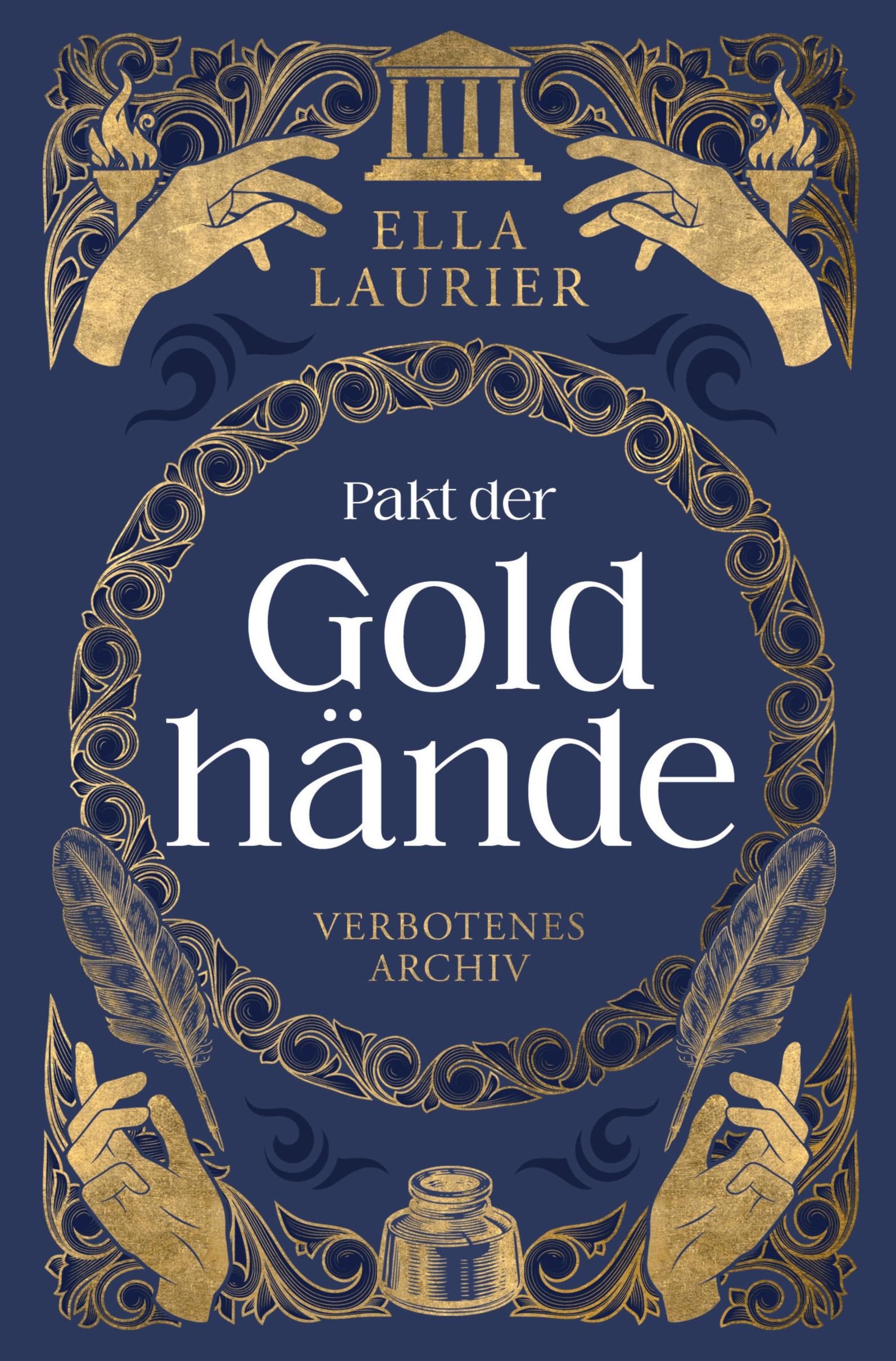 Vorderes Coverbild Pakt der Goldhände 1 - Verbotenes Archiv