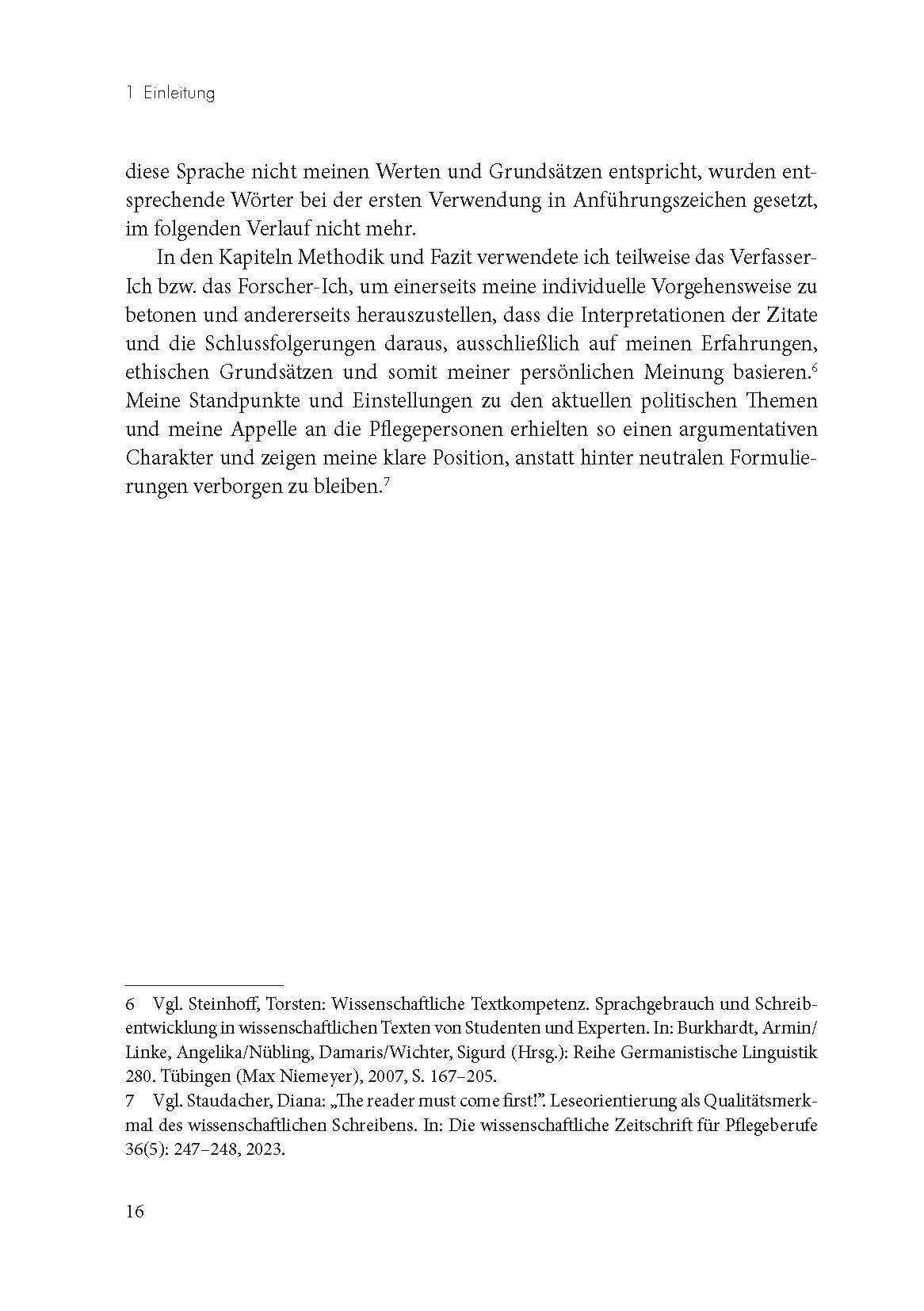 Beispielinhalt (Bild) Die Pflege von Menschen mit Behinderung im Nationalsozialismus