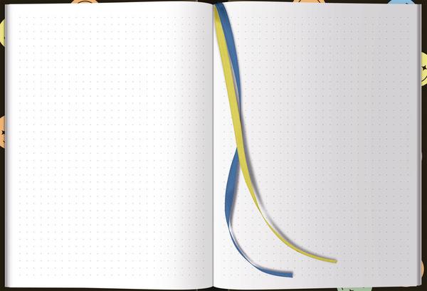 Beispielinhalt (Bild) Notizbuch Smile