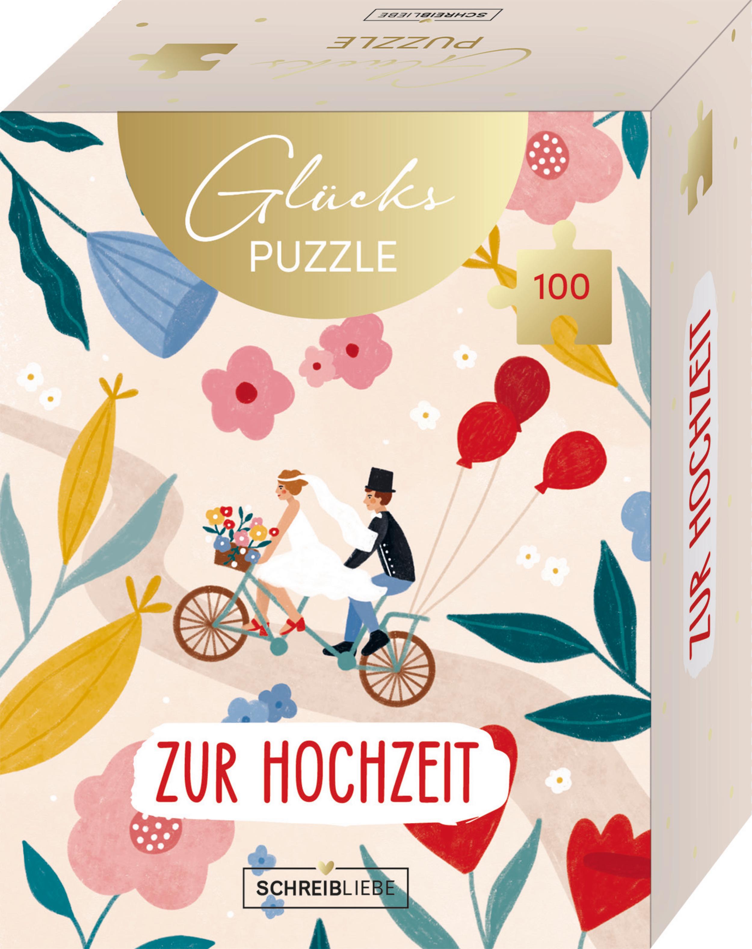 Vorderes Coverbild Glückspuzzle-Hochzeit