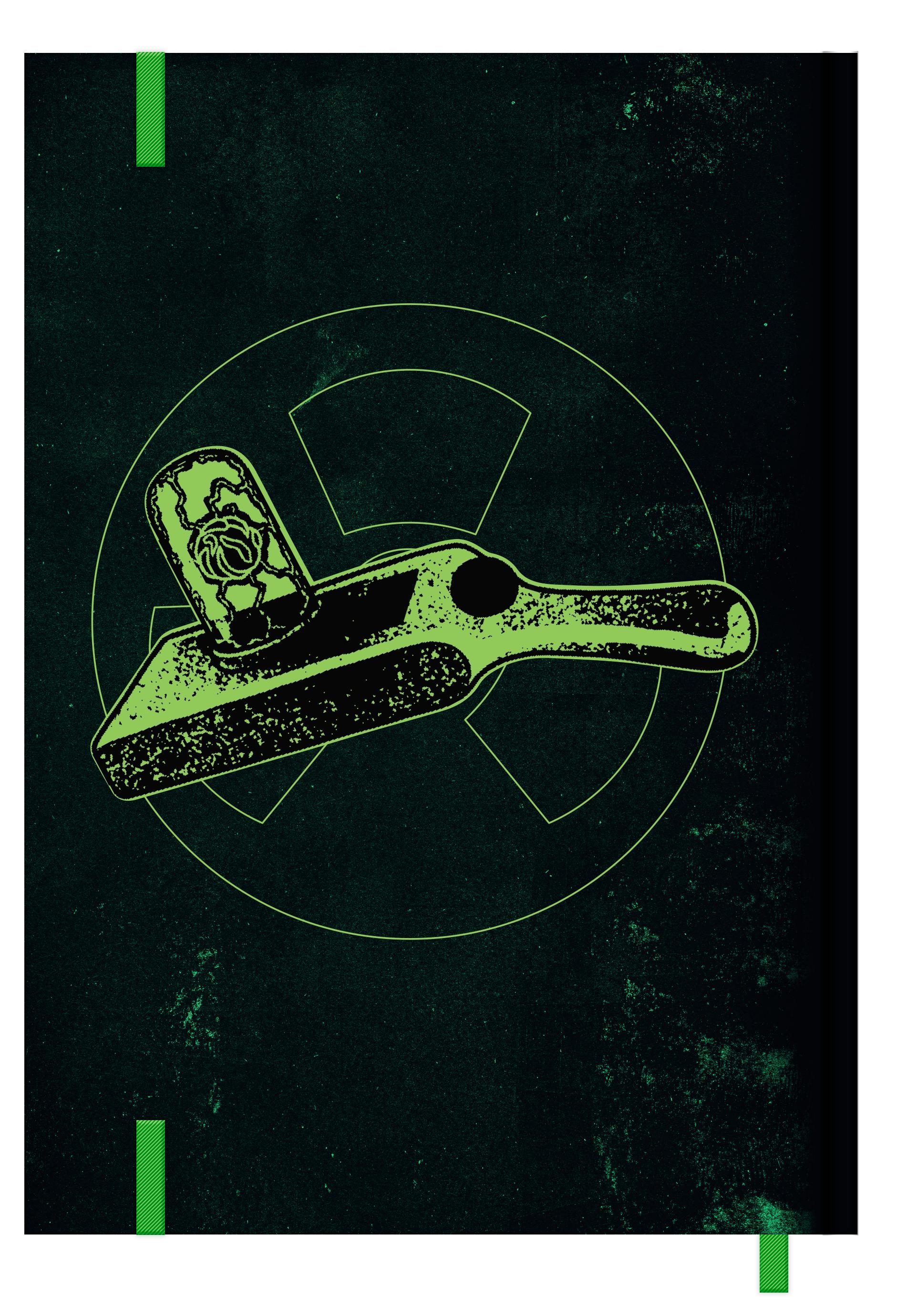 Rückseitencover RICK AND MORTY - Buchkalender im Format 14,8 x 21