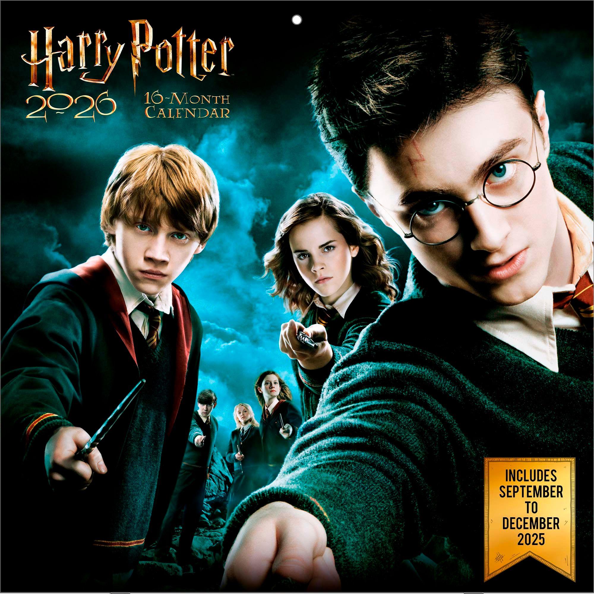 Vorderes Coverbild HARRY POTTER (FASHION) - Broschürenkalender im Format 30 x 30