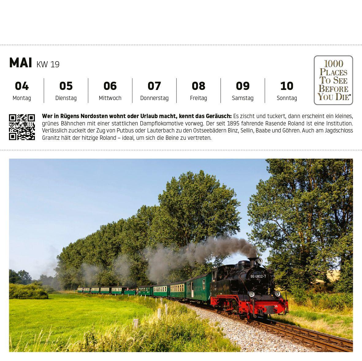 Beispielinhalt (Bild) Ostsee Postkartenkalender