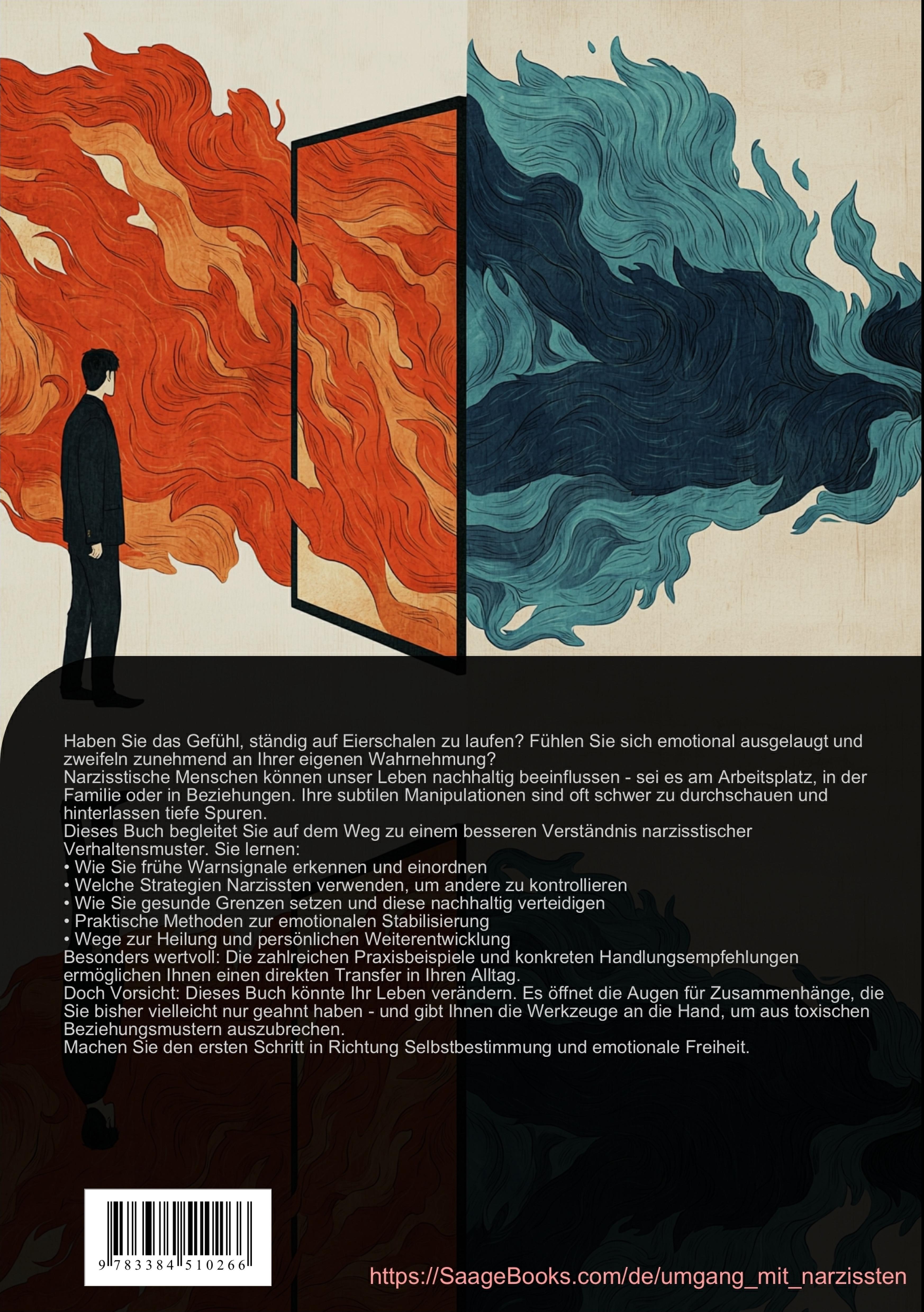 Rückseitencover Umgang mit Narzissten: Toxische Menschen erkennen und Beziehungen gesund gestalten