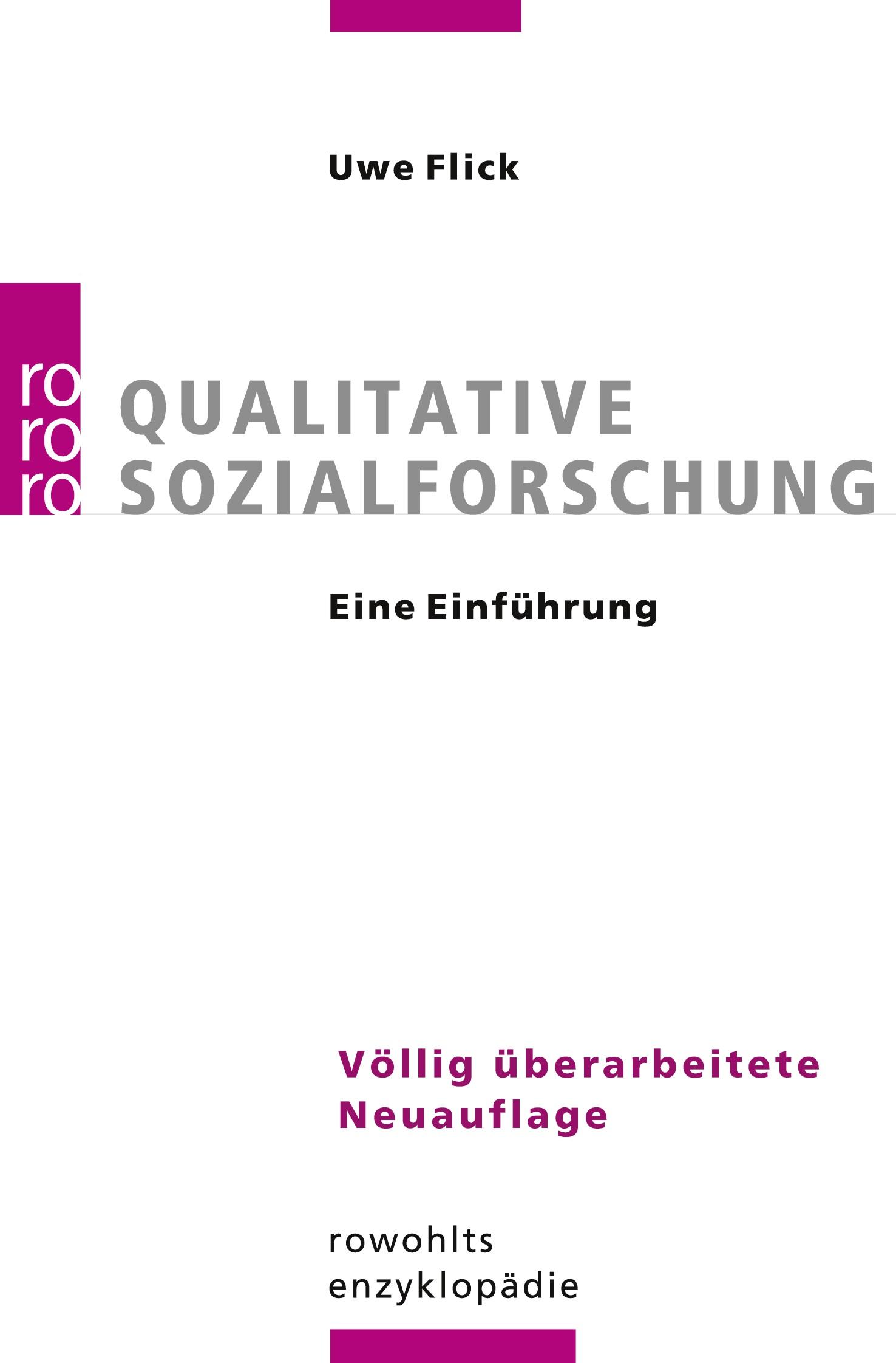 Vorderes Coverbild Qualitative Sozialforschung
