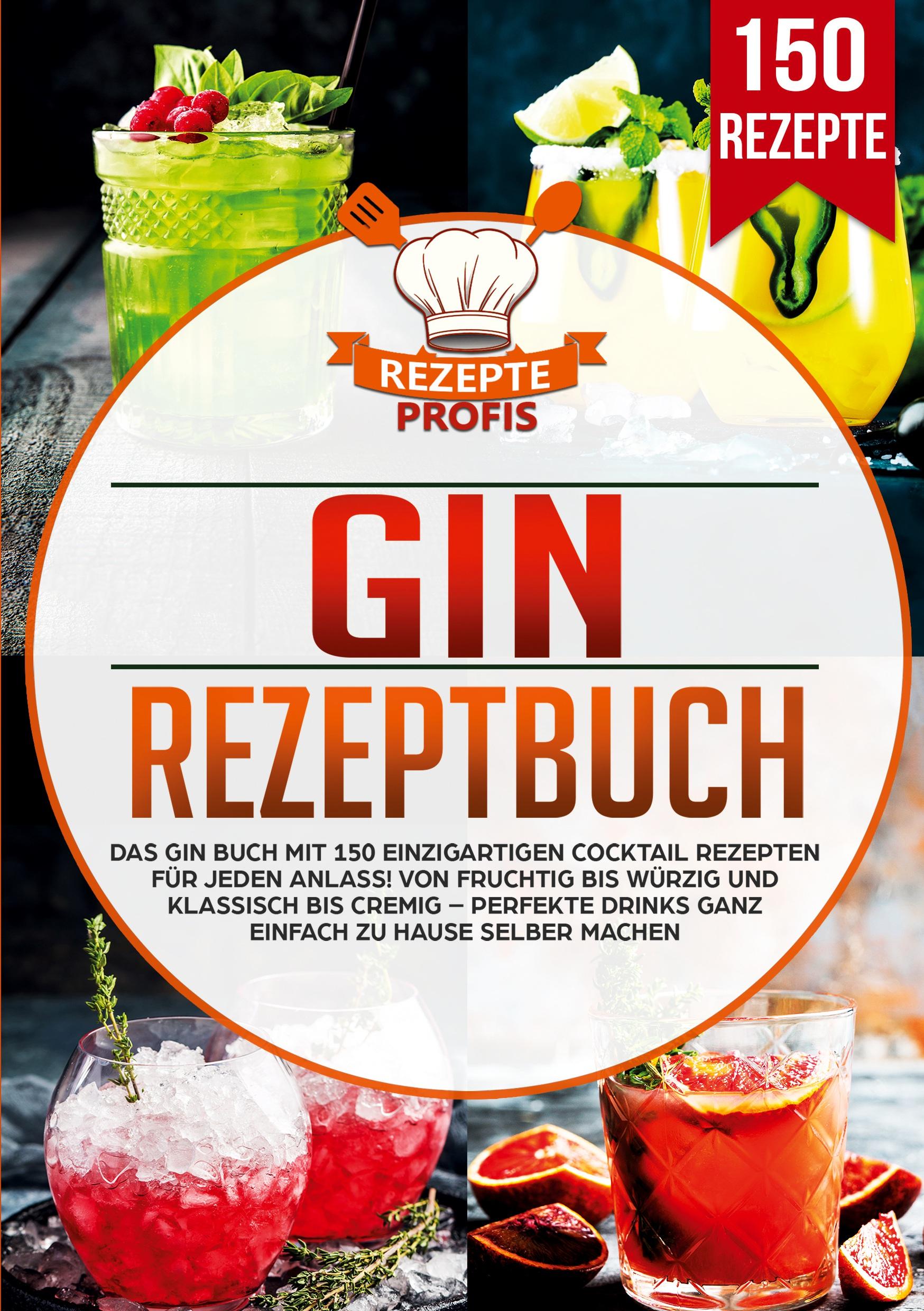 Vorderes Coverbild Gin Rezeptbuch