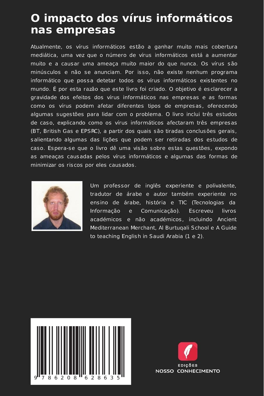 Rückseitencover O impacto dos vírus informáticos nas empresas