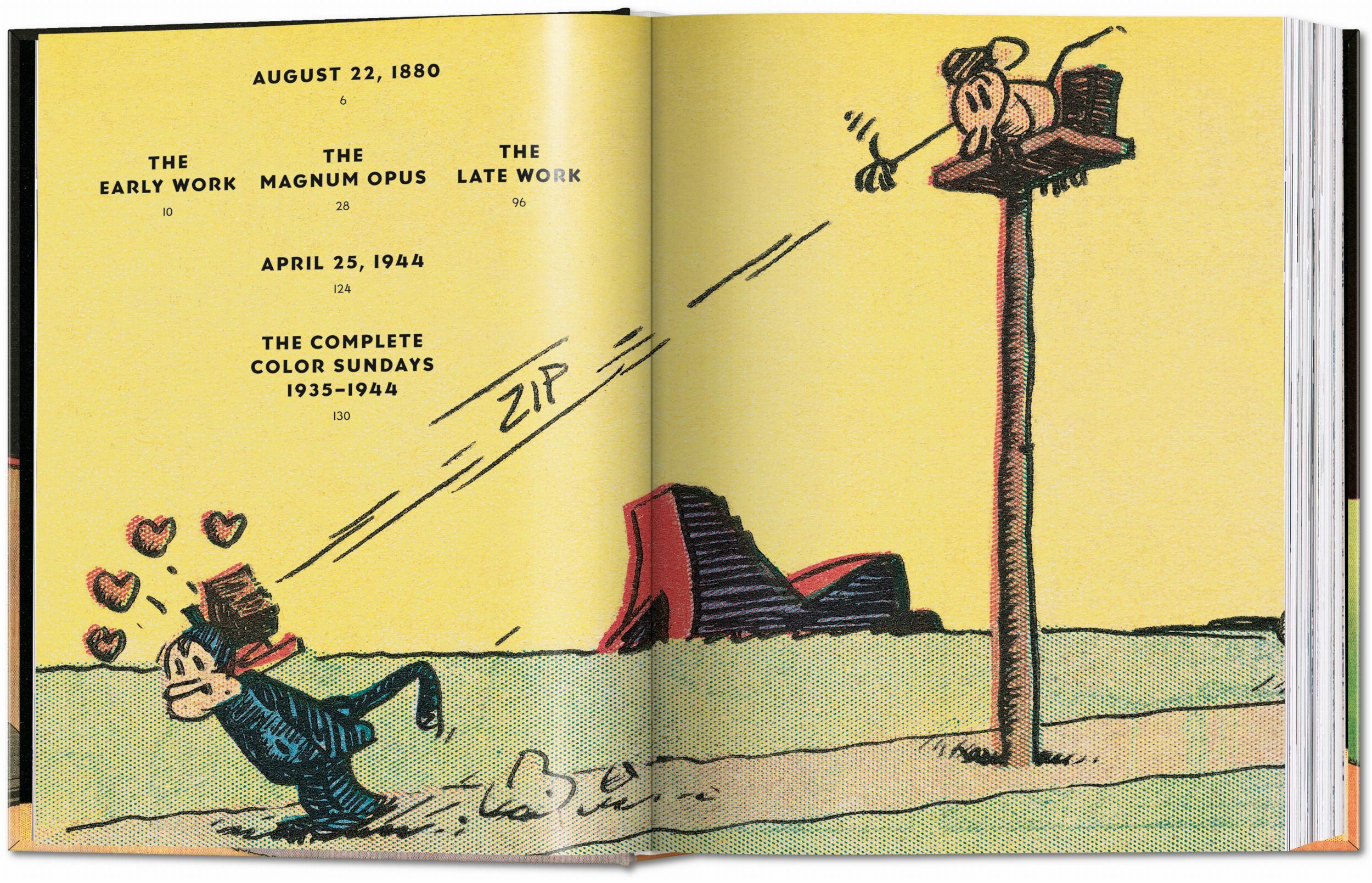 Beispielinhalt (Bild) George Herriman. Krazy Kat. The Complete Color Sundays 1935-1944