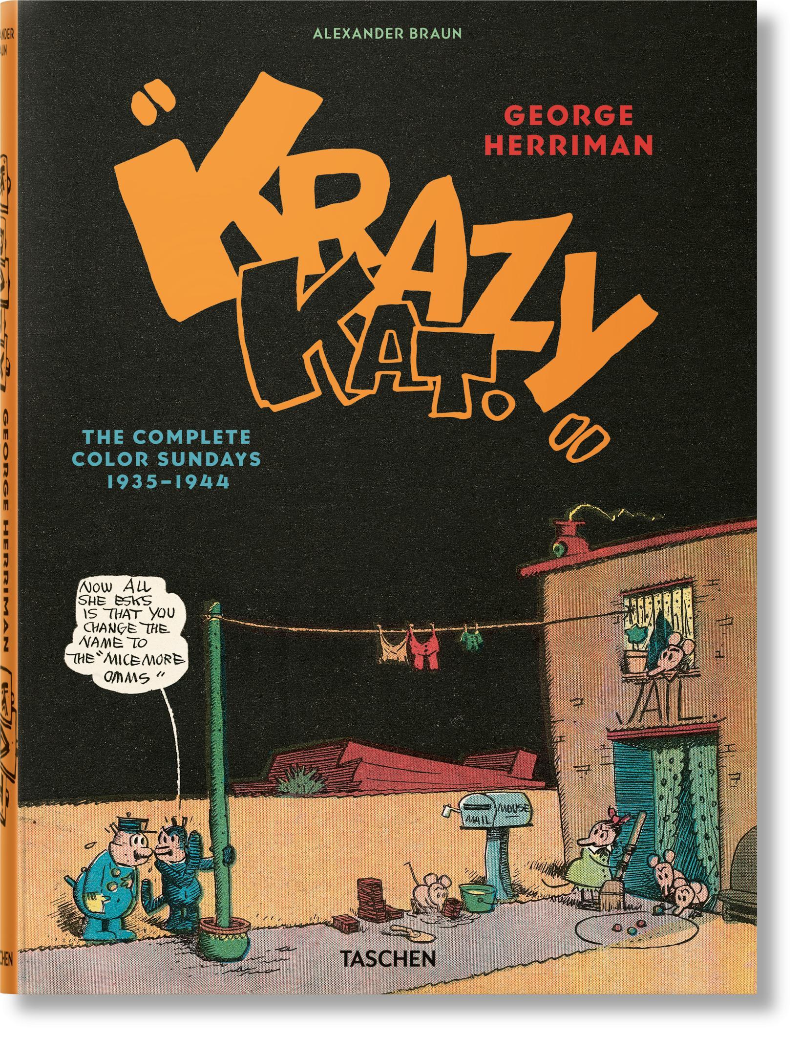 Vorderes Coverbild George Herriman. Krazy Kat. The Complete Color Sundays 1935-1944