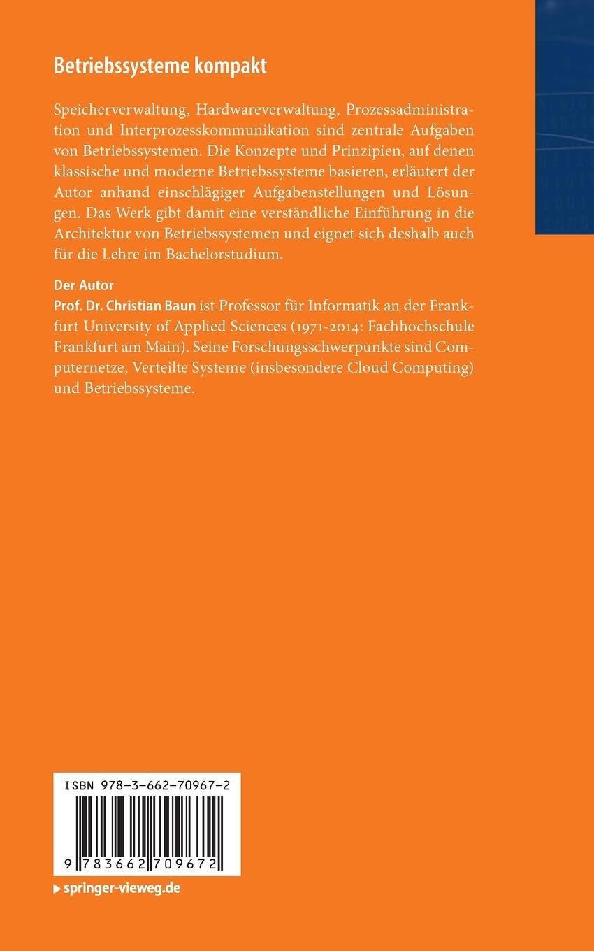 Rückseitencover Betriebssysteme kompakt