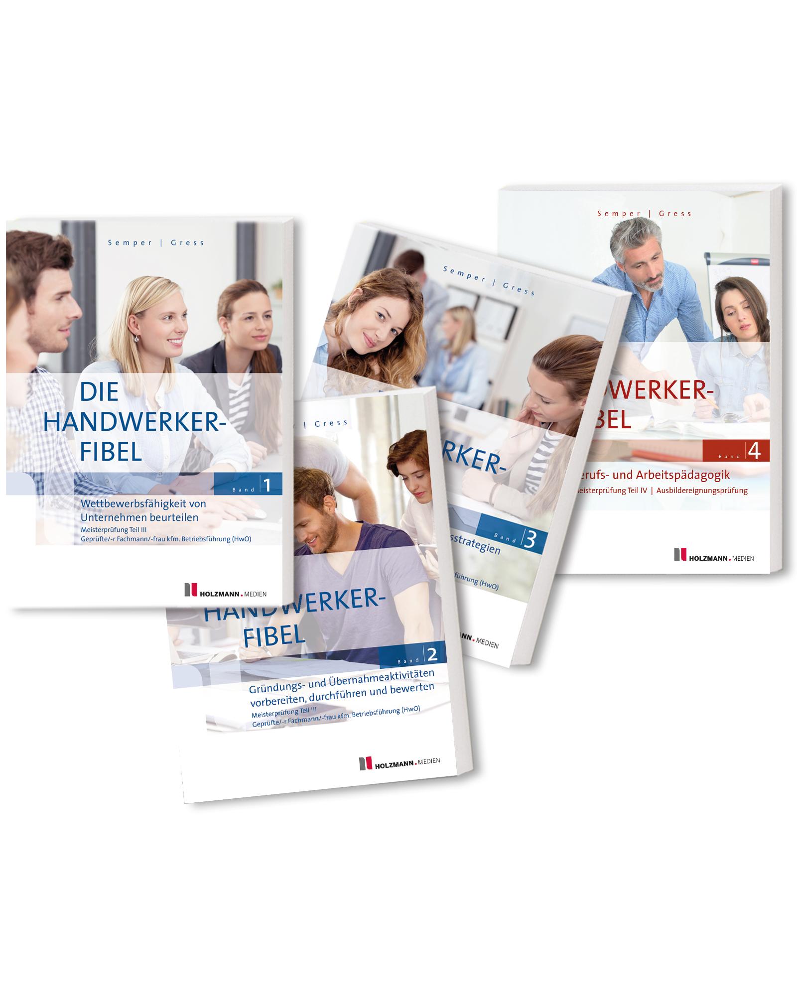 Vorderes Coverbild Die Handwerker-Fibel, Bände 1 bis 4