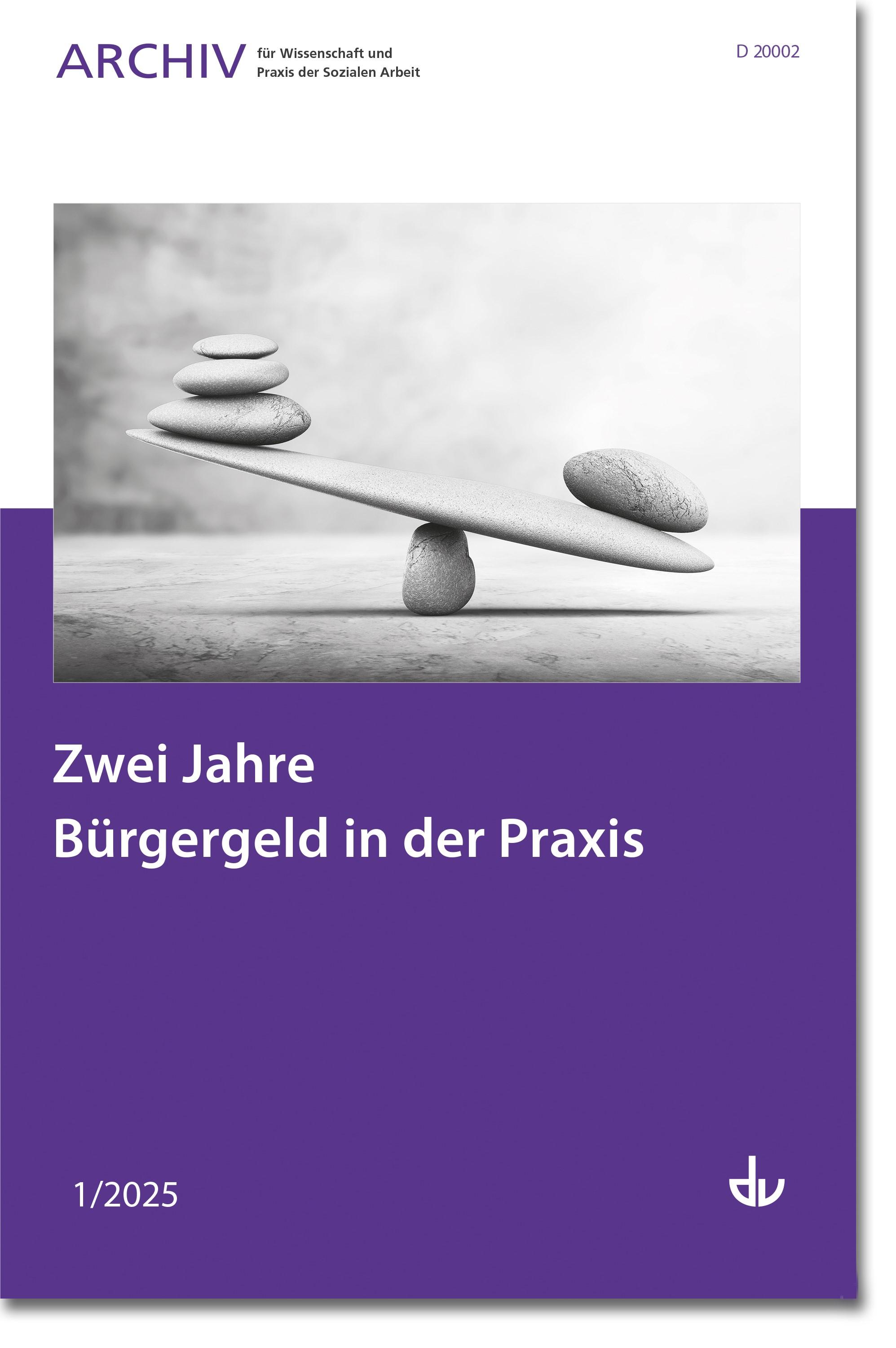 Vorderes Coverbild Zwei Jahre Bürgergeld in der Praxis