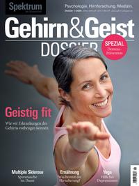 Vorderes Coverbild Gehirn&Geist Dossier 1/2025 Geistig fit