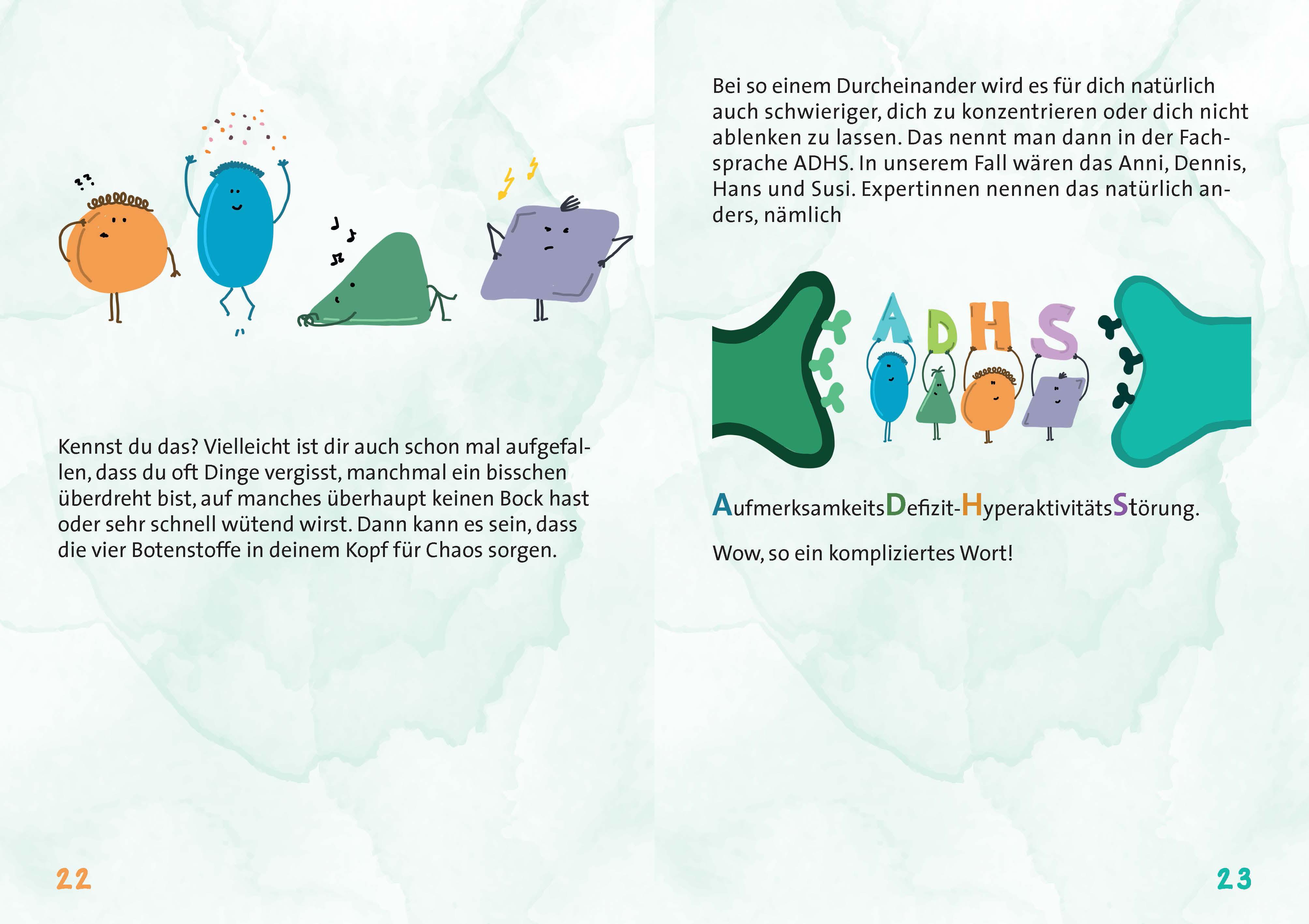 Beispielinhalt (Bild) Wer macht das Chaos in meinem Kopf?