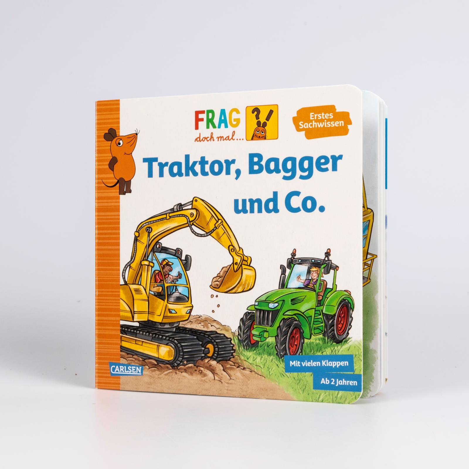 Beispielinhalt (Bild) Frag doch mal ... die Maus: Traktor, Bagger und Co.