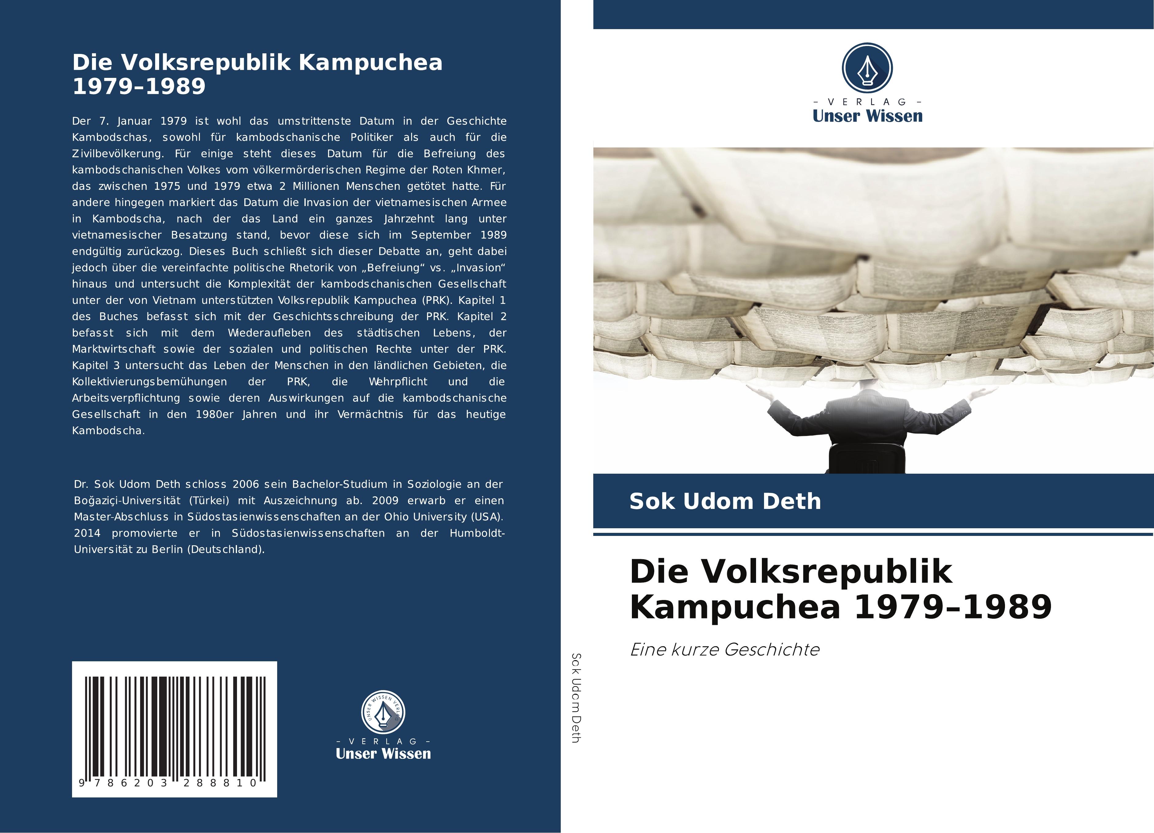 Vorderes Coverbild Die Volksrepublik Kampuchea 1979-1989