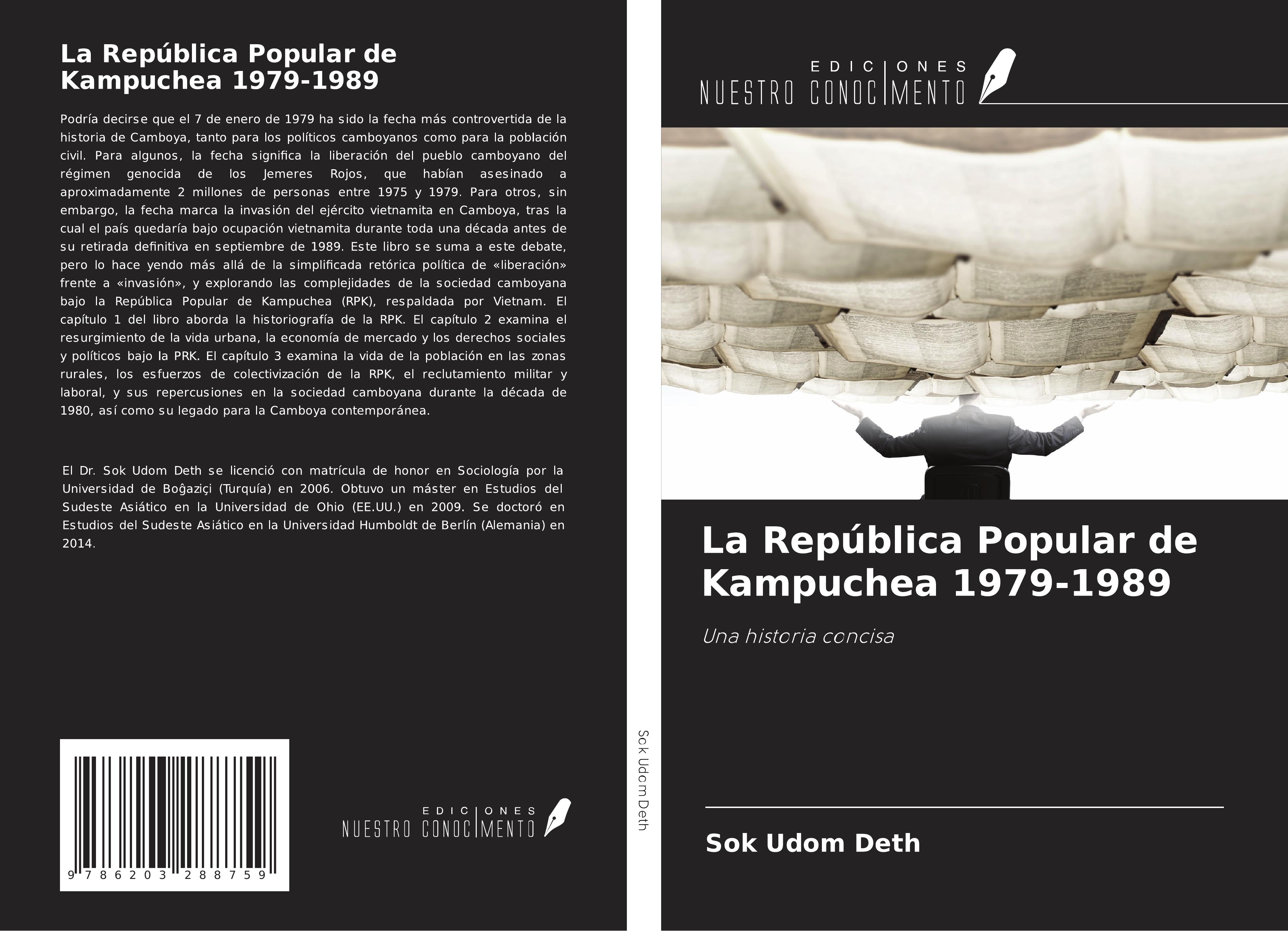 Vorderes Coverbild La República Popular de Kampuchea 1979-1989