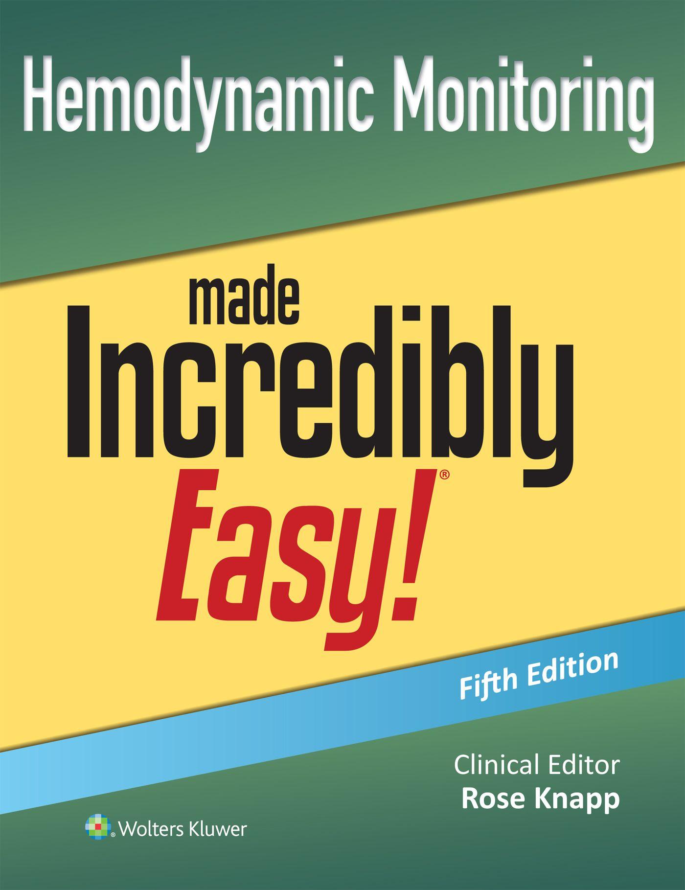 Vorderes Coverbild Hemodynamic Monitoring Made Incredibly Easy!