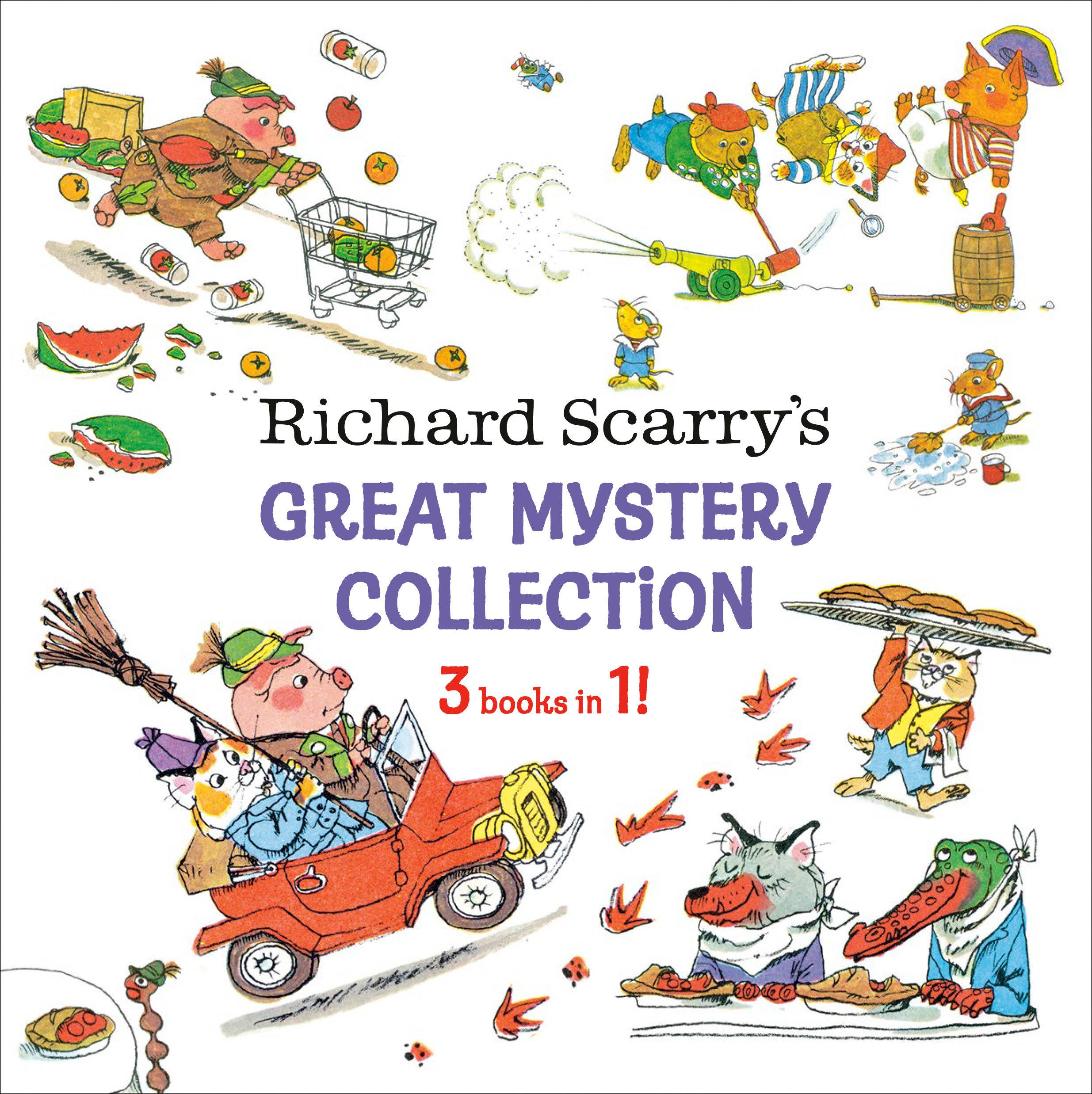 Vorderes Coverbild Richard Scarry's Great Mystery Collection