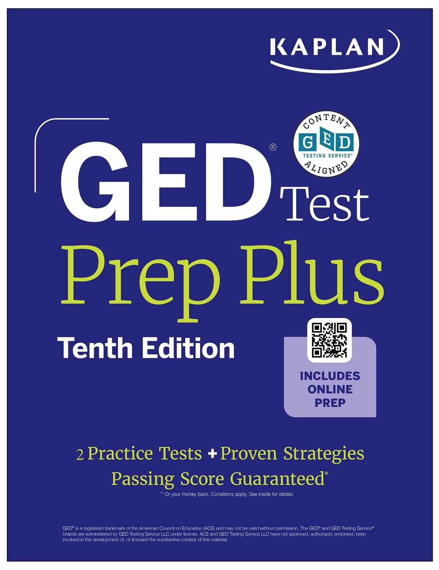 Vorderes Coverbild GED Test Prep Plus, Tenth Edition (2026): Includes a Diagnostic Pretest, 2 Full Length Practice Tests, 1000+ Practice Questions, and 60+ Online Videos