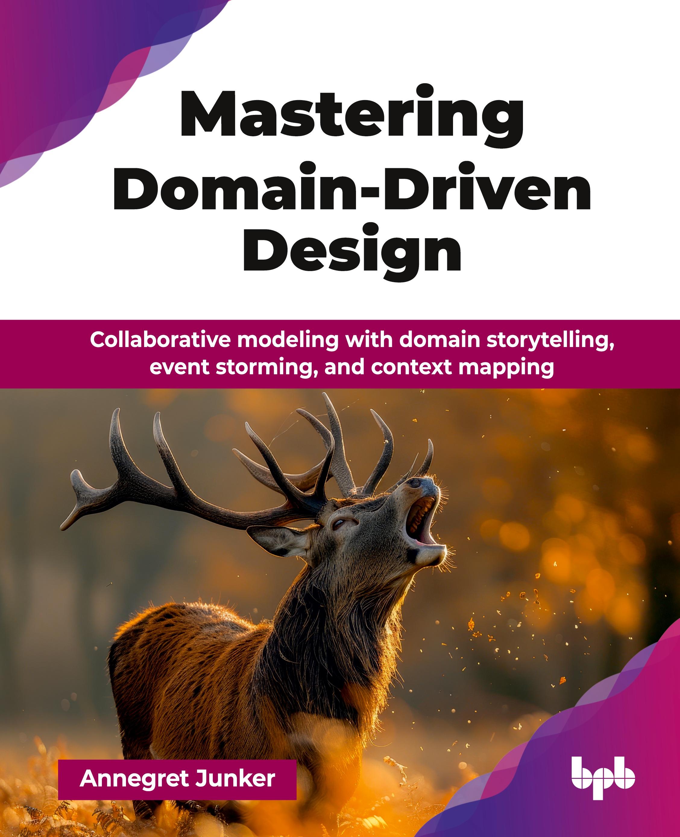 Vorderes Coverbild Mastering Domain-Driven Design