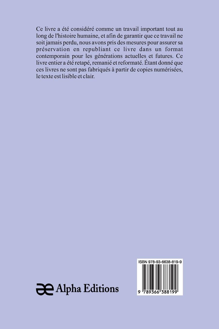 Rückseitencover Oeuvres de Marcel Schwob. Volume 1; Spicilège