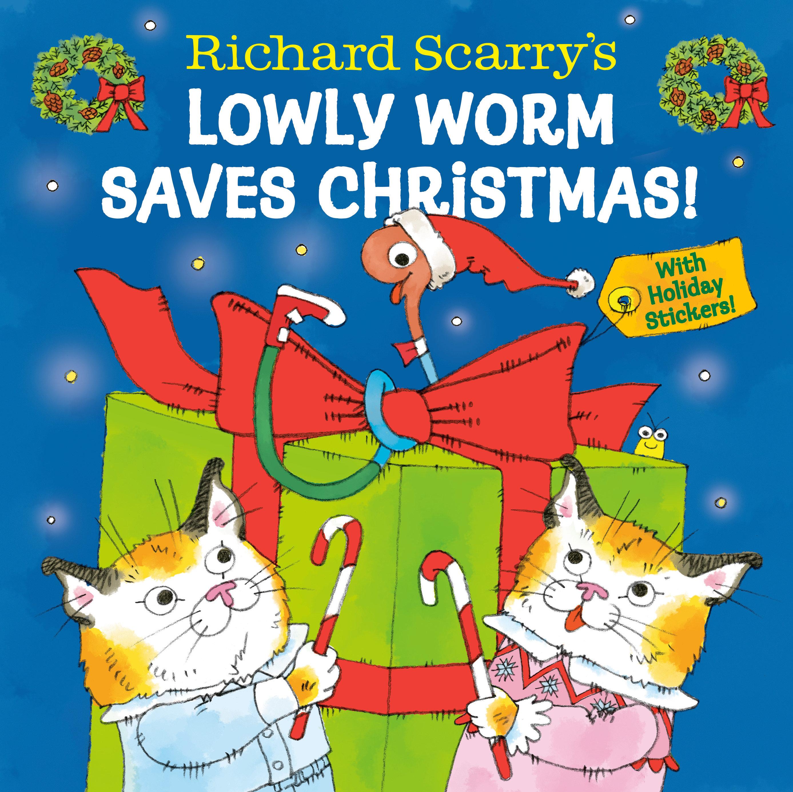 Vorderes Coverbild Richard Scarry's Lowly Worm Saves Christmas!