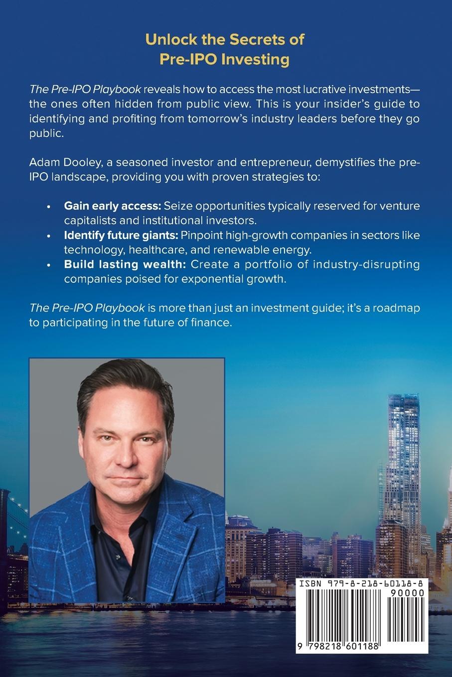 Rückseitencover The Pre-IPO Playbook