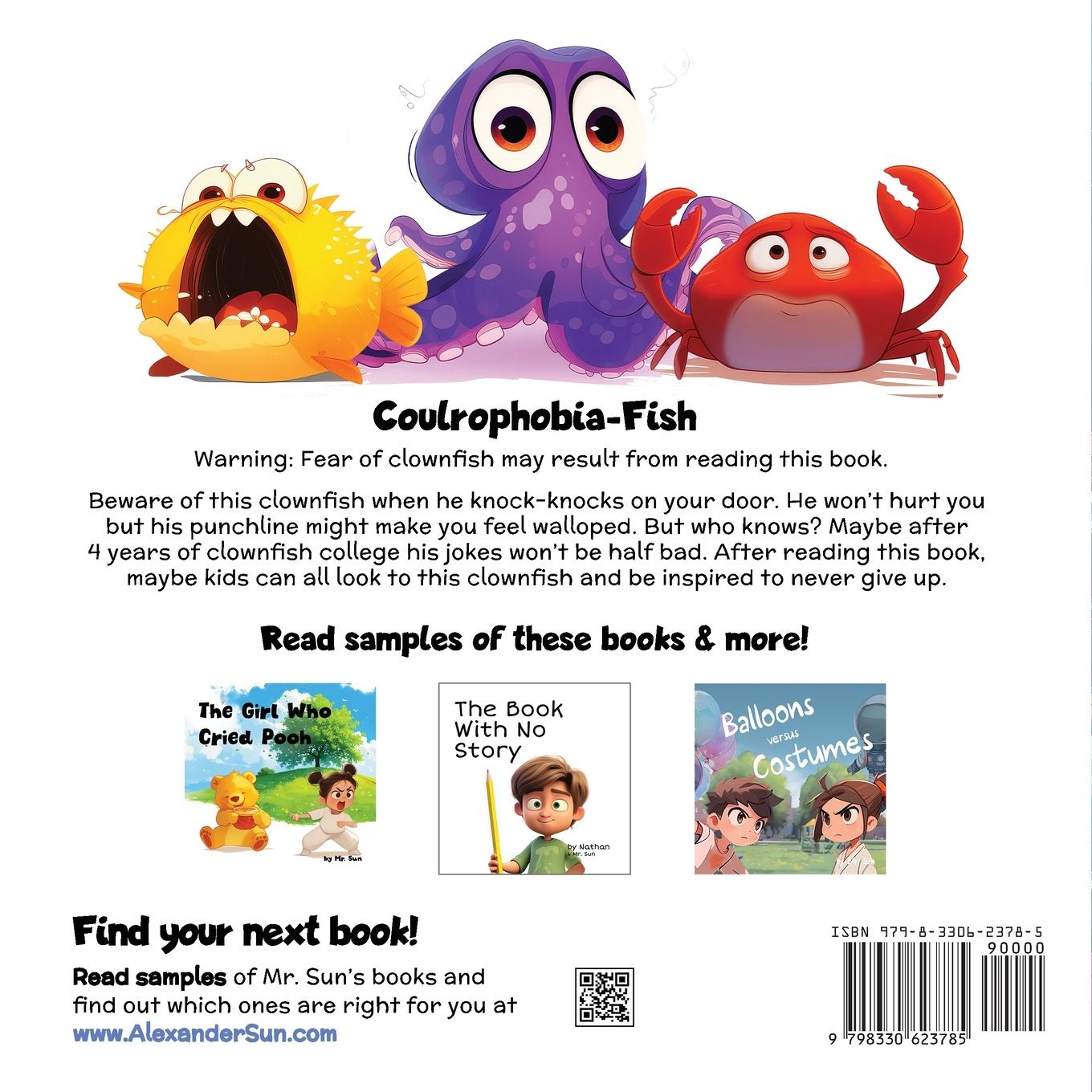 Rückseitencover The Almost Funny Clownfish