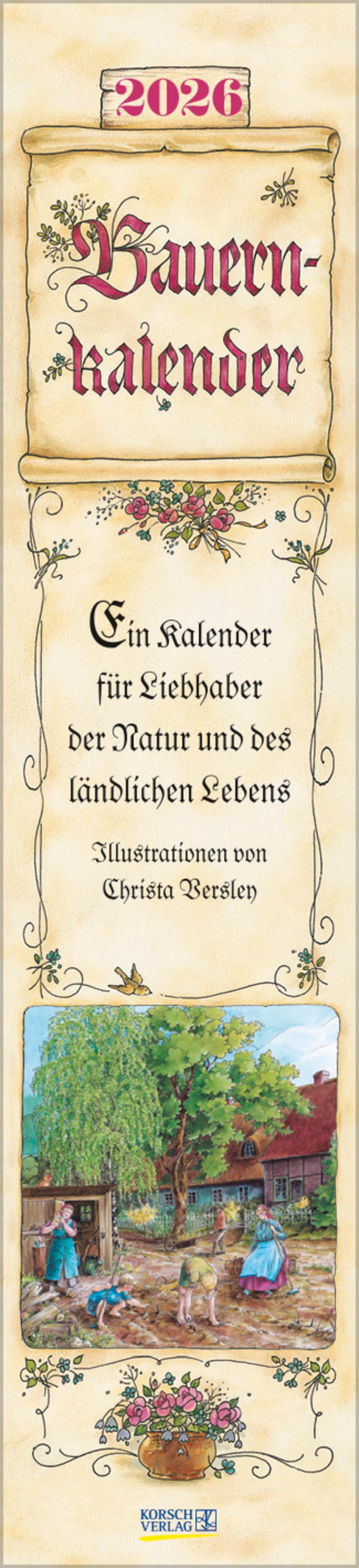 Vorderes Coverbild Bauernkalender Langplaner 2026