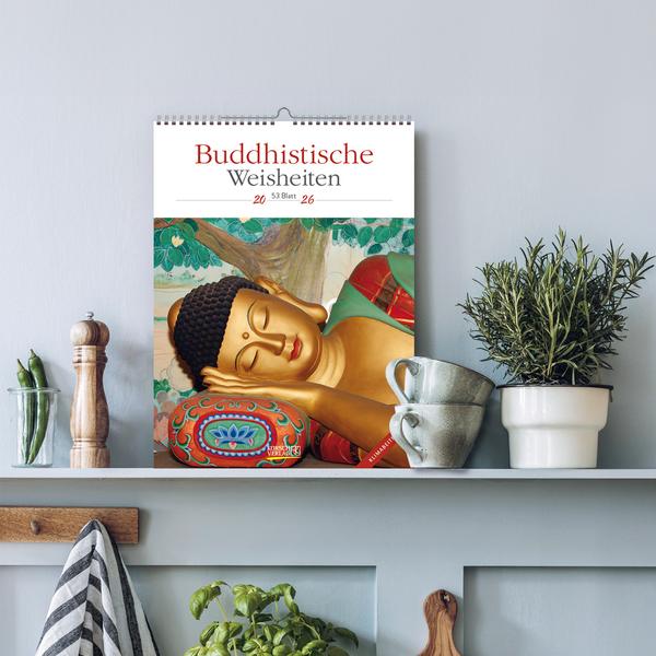 Beispielinhalt (Bild) Buddhistische Weisheiten 2026