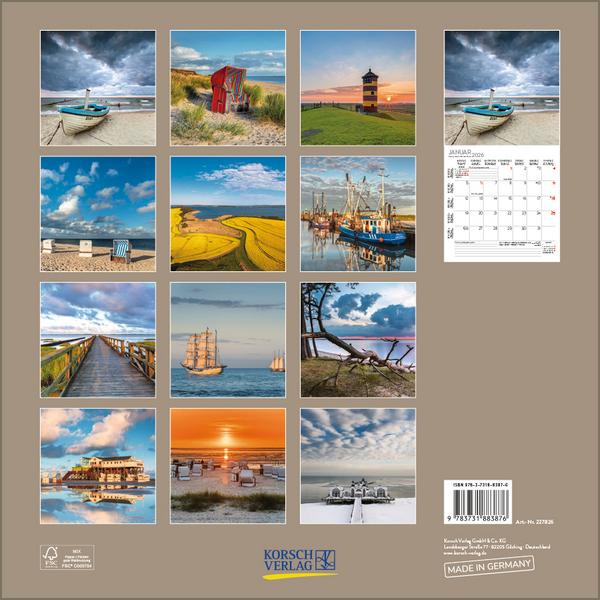 Beispielinhalt (Bild) Meerblicke - Nord- und Ostsee 2026