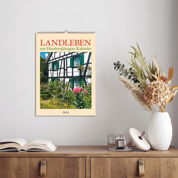 Beispielinhalt (Bild) Landleben mit Hundertjährigem Kalender 2026