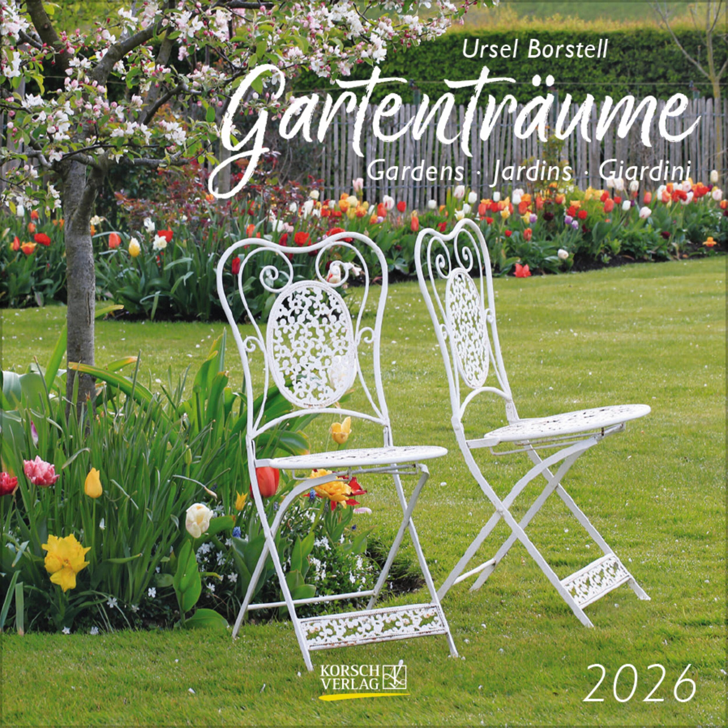 Vorderes Coverbild Gartenträume 2026