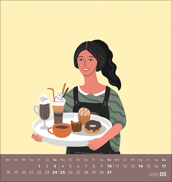 Beispielinhalt (Bild) Kaffee? Läuft bei mir! 2026